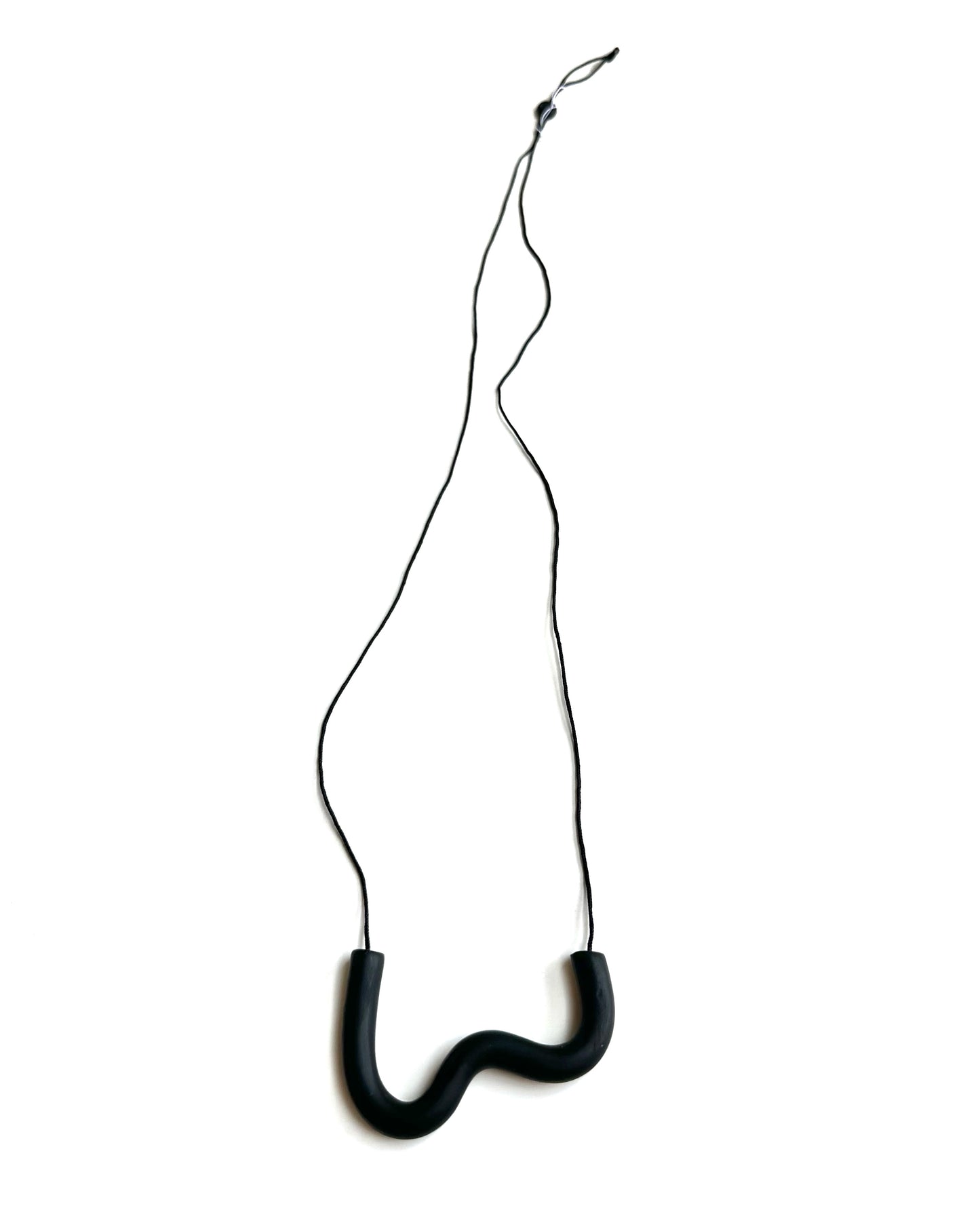 Bare-No-Tools -Necklace -Swish Swoop *Black
