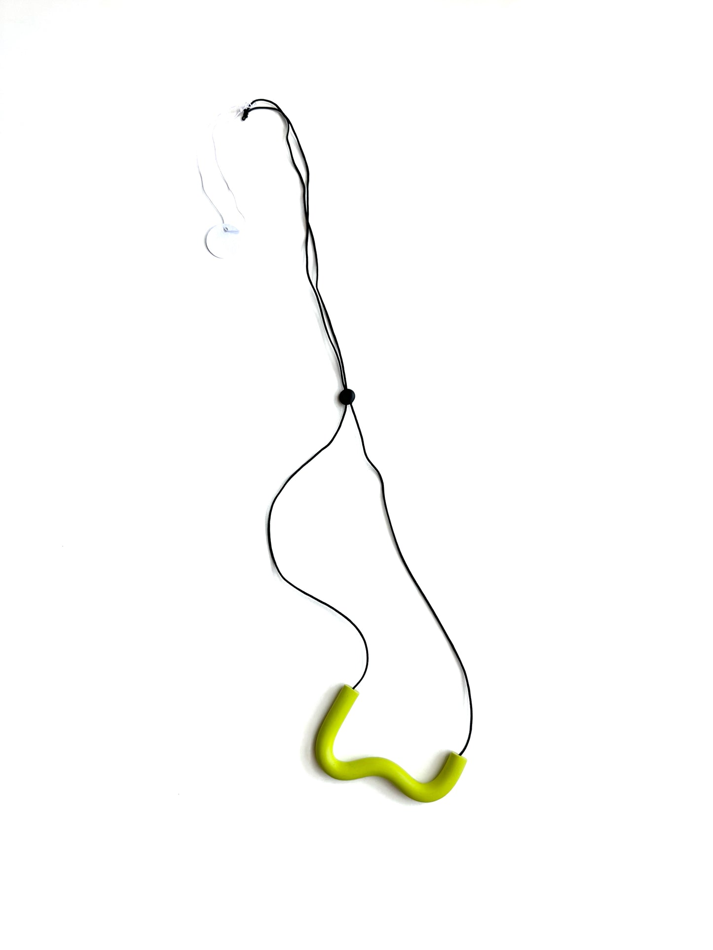 Bare-No-Tools -Necklace -Swish Swoop *Chartreuse