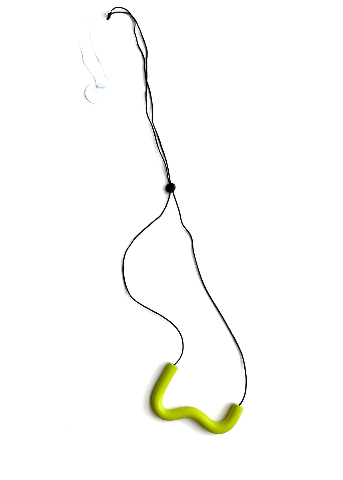 Bare-No-Tools -Necklace -Swish Swoop *Chartreuse