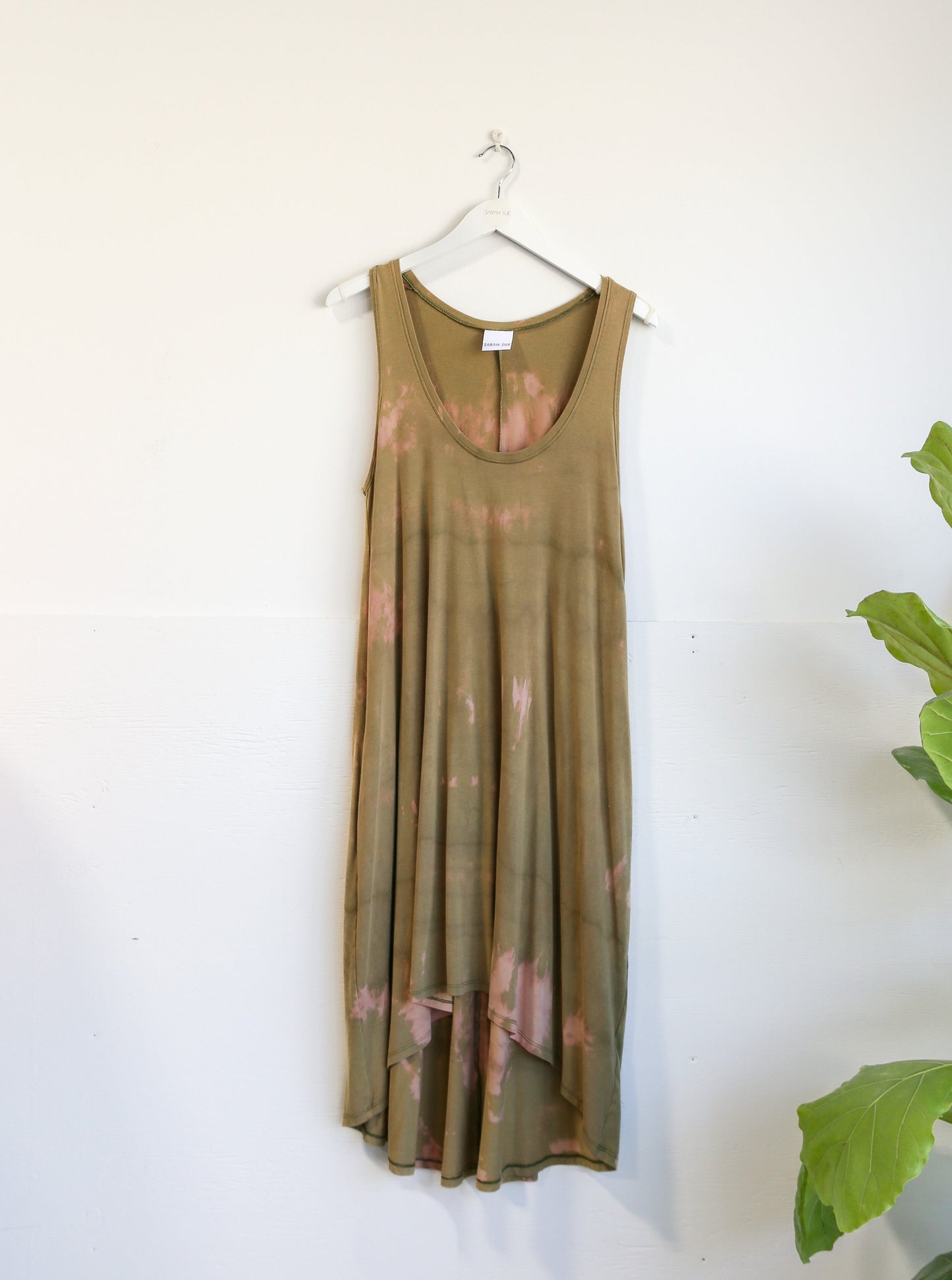 Dyed JoAnne Long Tank Dress