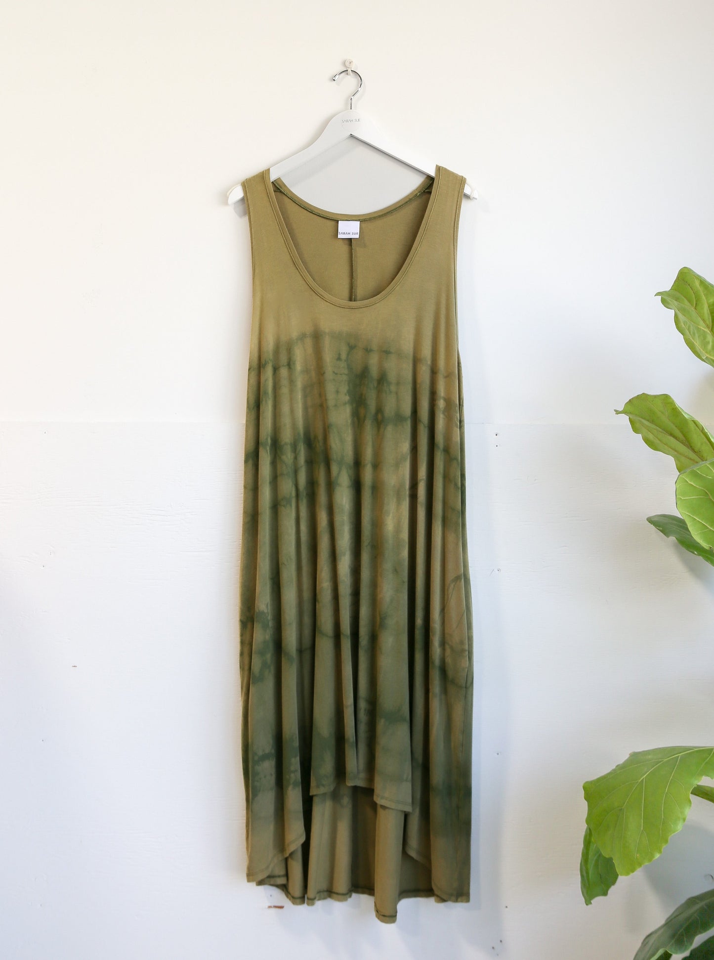 Dyed JoAnne Long Tank Dress