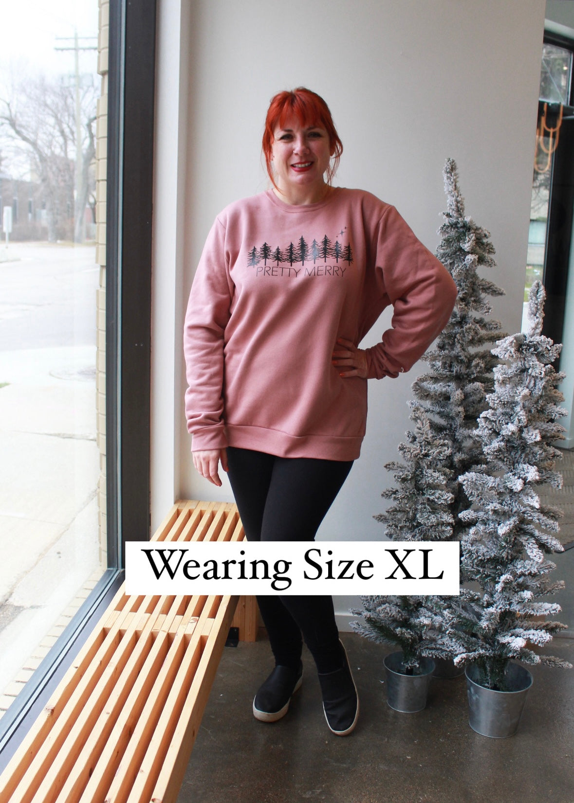 Pretty Project Sweatshirt -PRETTY MERRY
