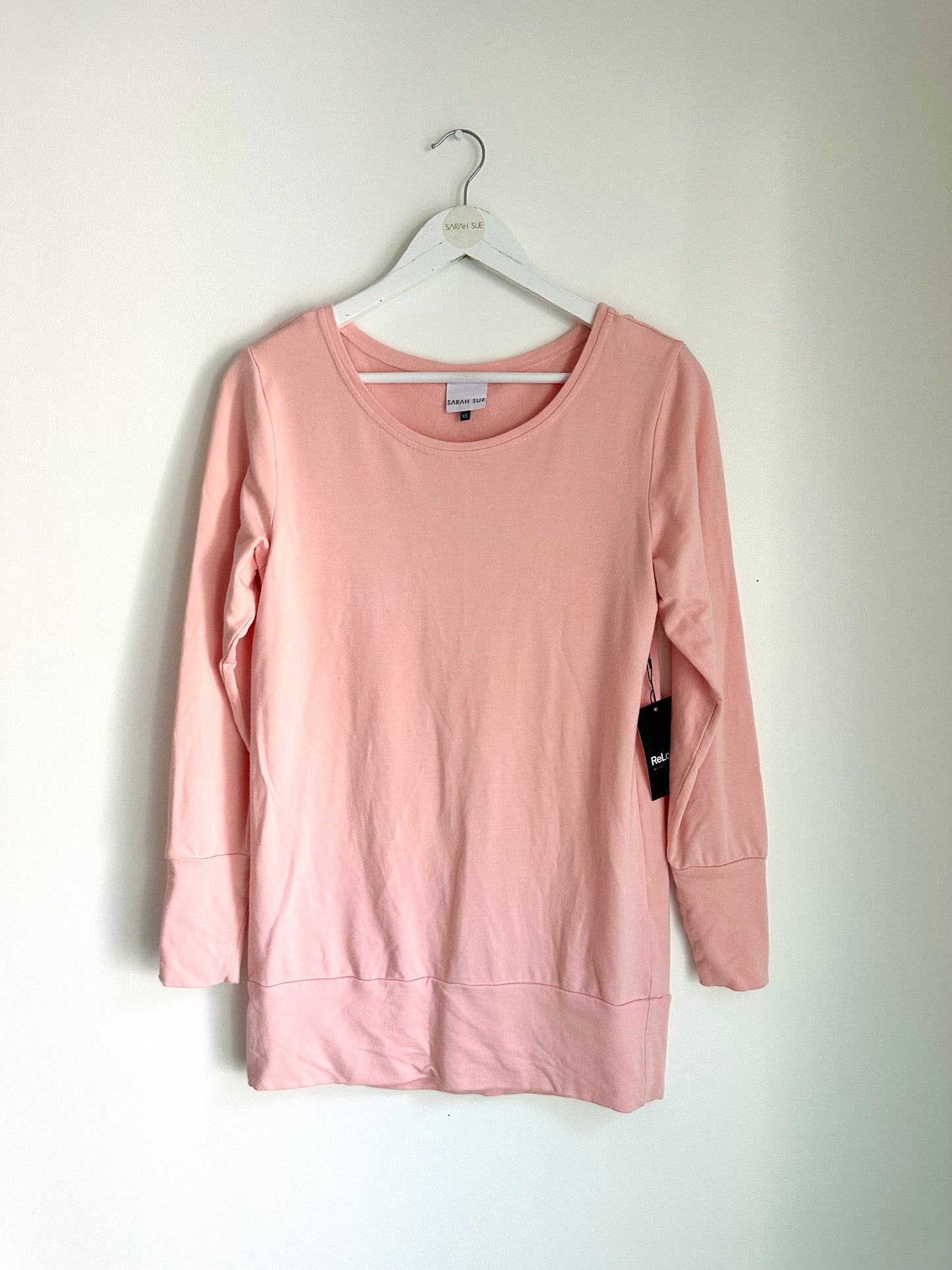 PreLoved -Melissa Long Sweater -Soft Pink -XS