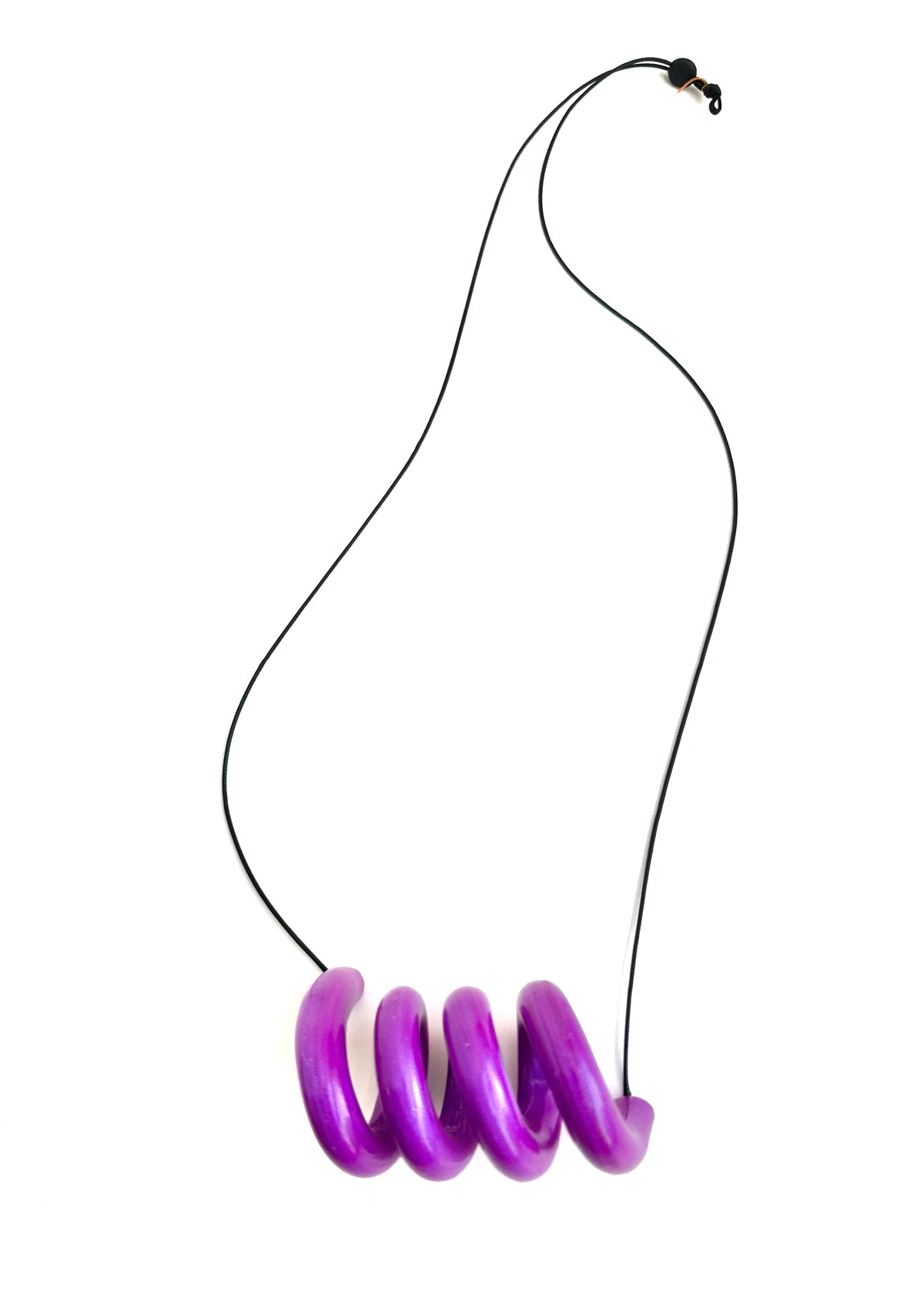 Bare-No-Tools -Telephone Necklace *Vibrant Magenta 