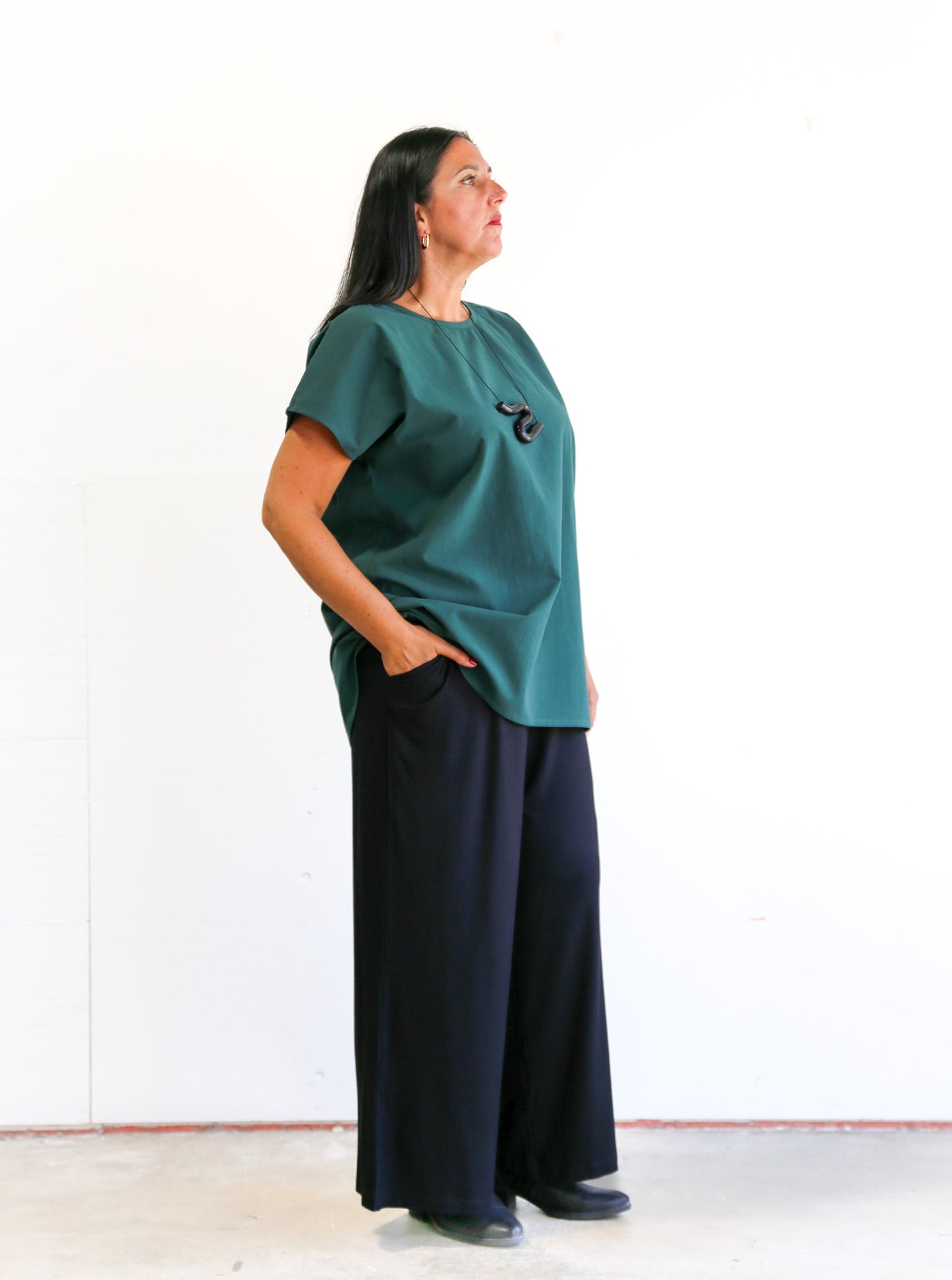 Sheila Tunic Top -Pine