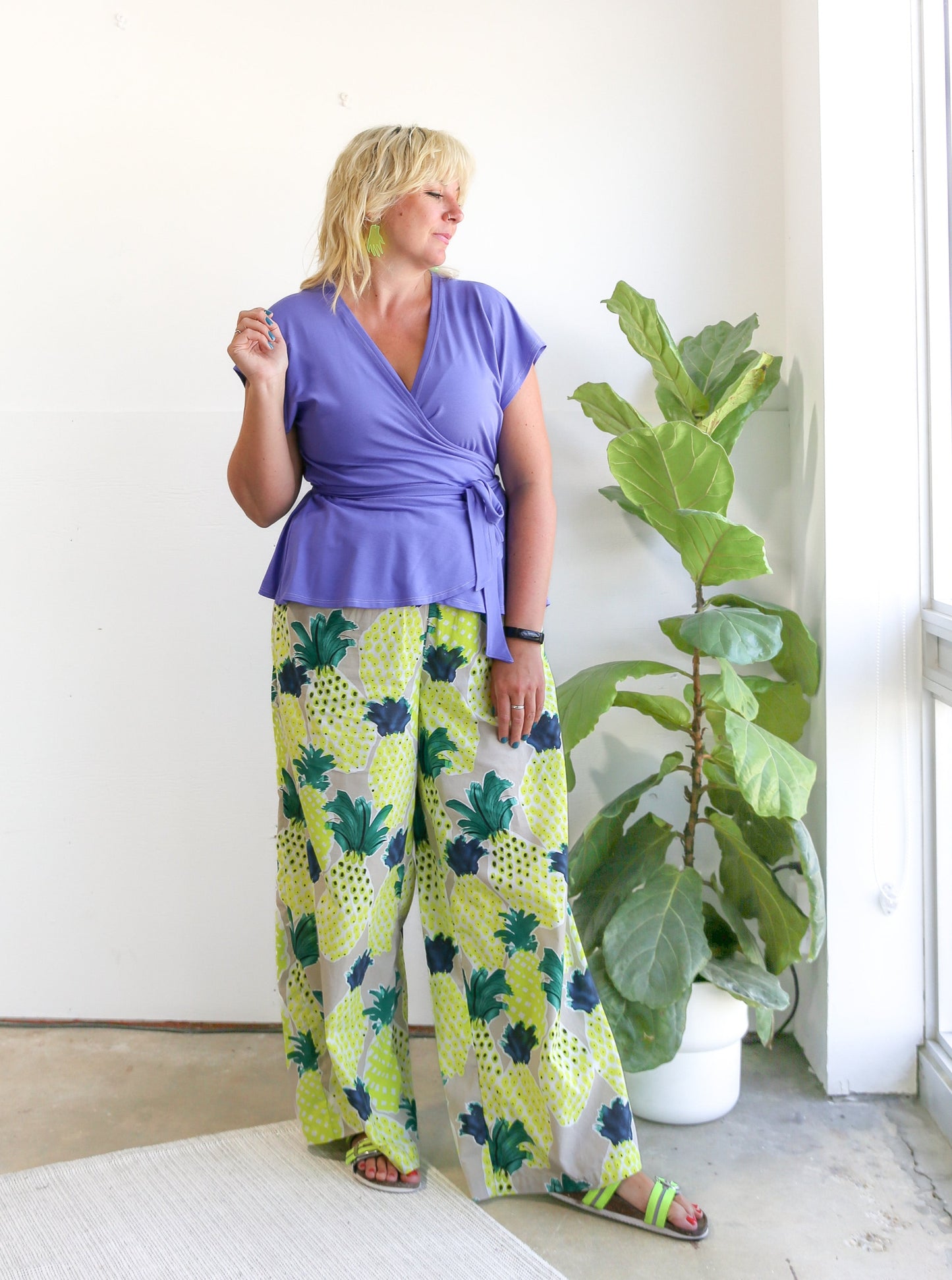Bamboo Wrap Top