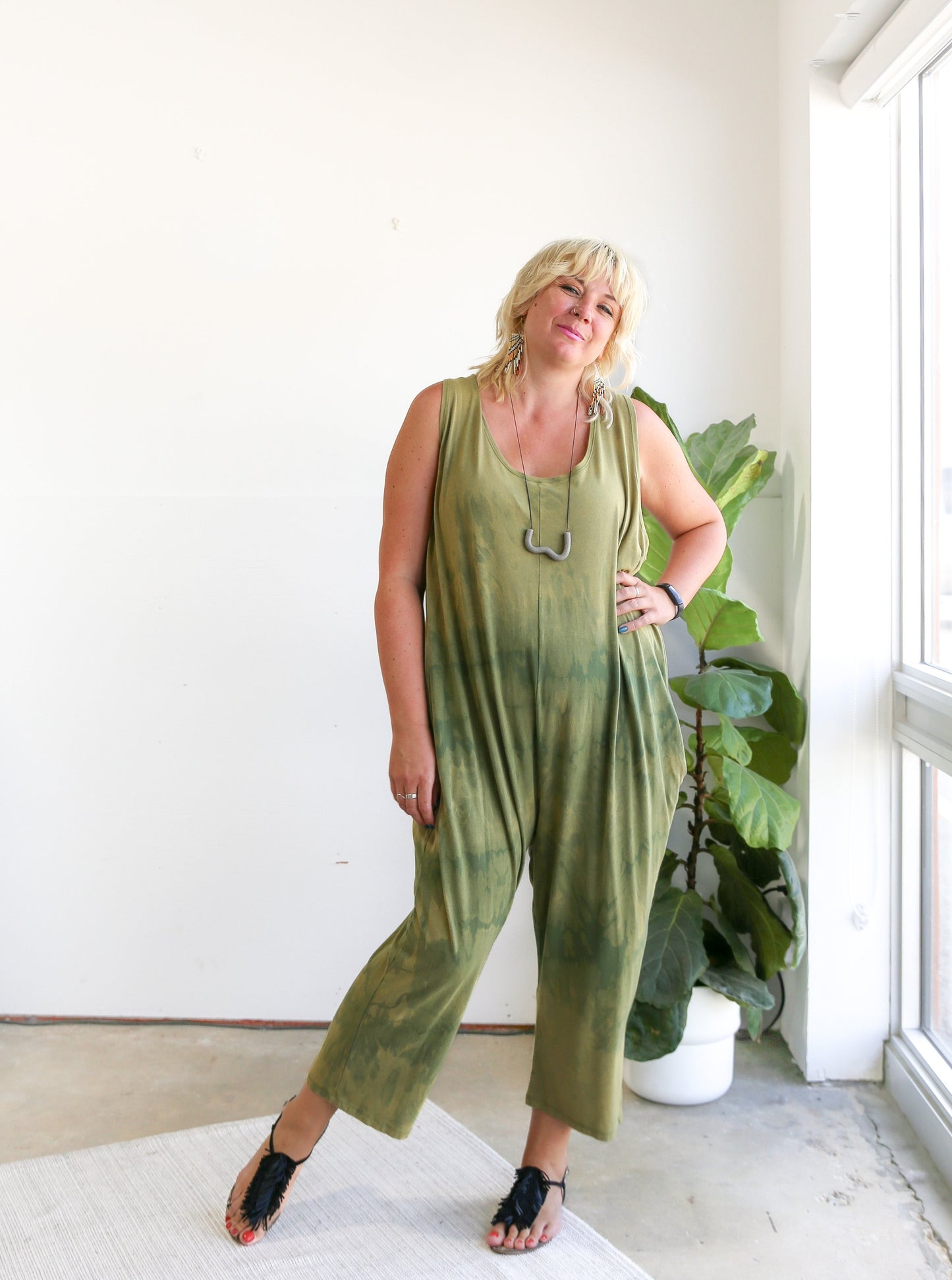 Kim Dyed Jumpsuit