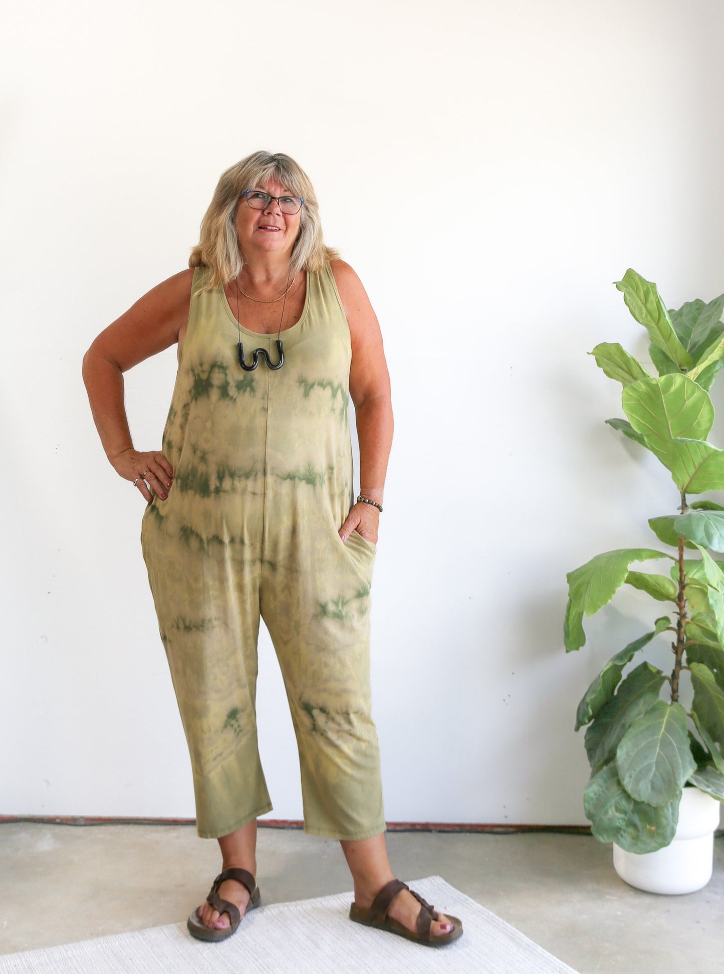 Kim Dyed Jumpsuit