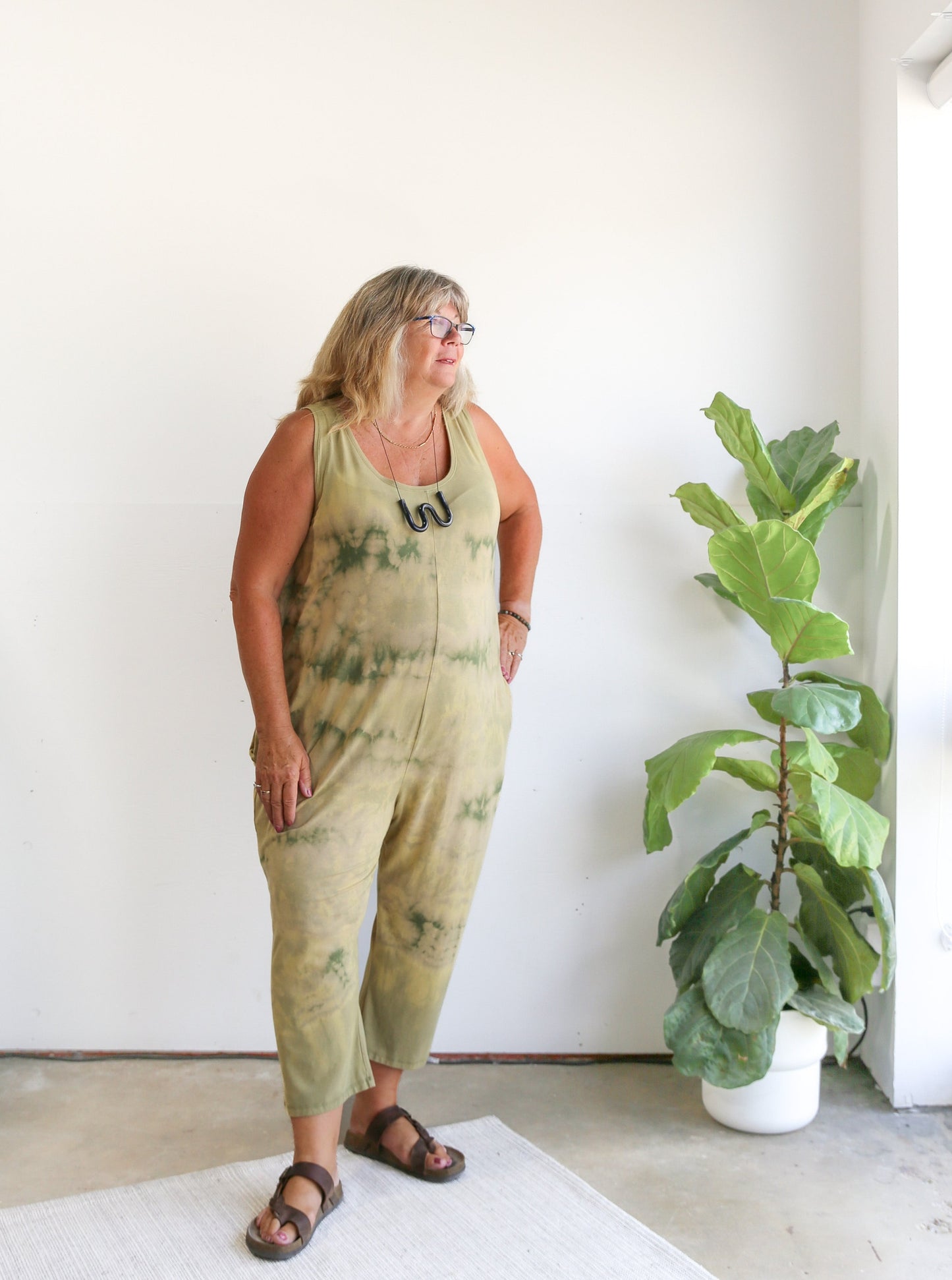 Kim Dyed Jumpsuit