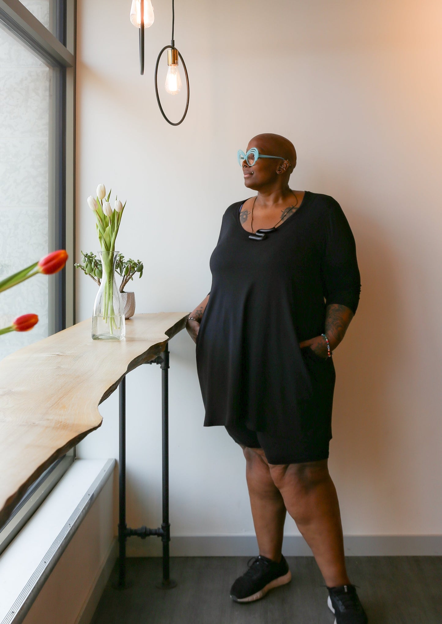 Tara Tunic /Dress -Black