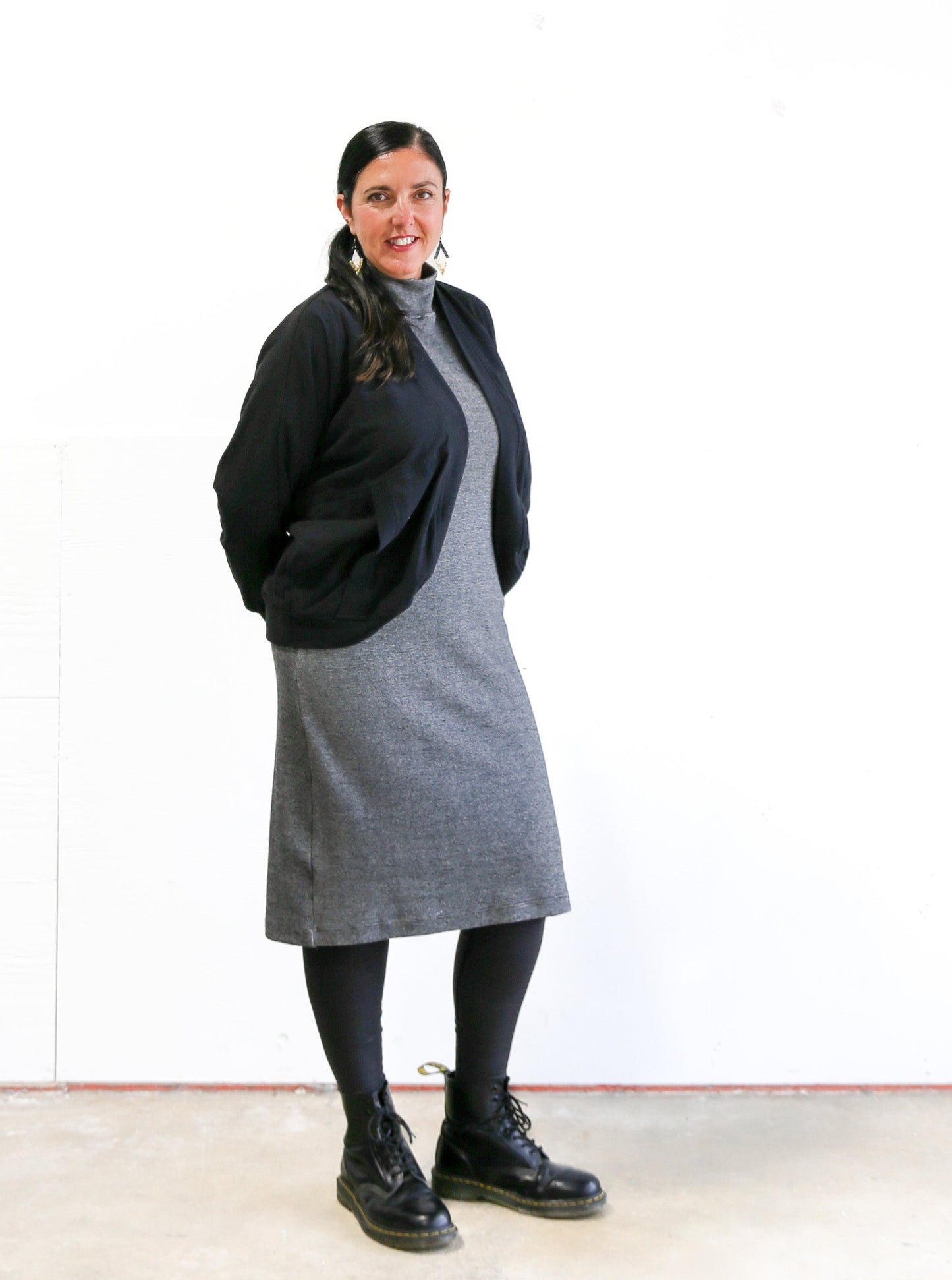 Caitlin Turtleneck Dress