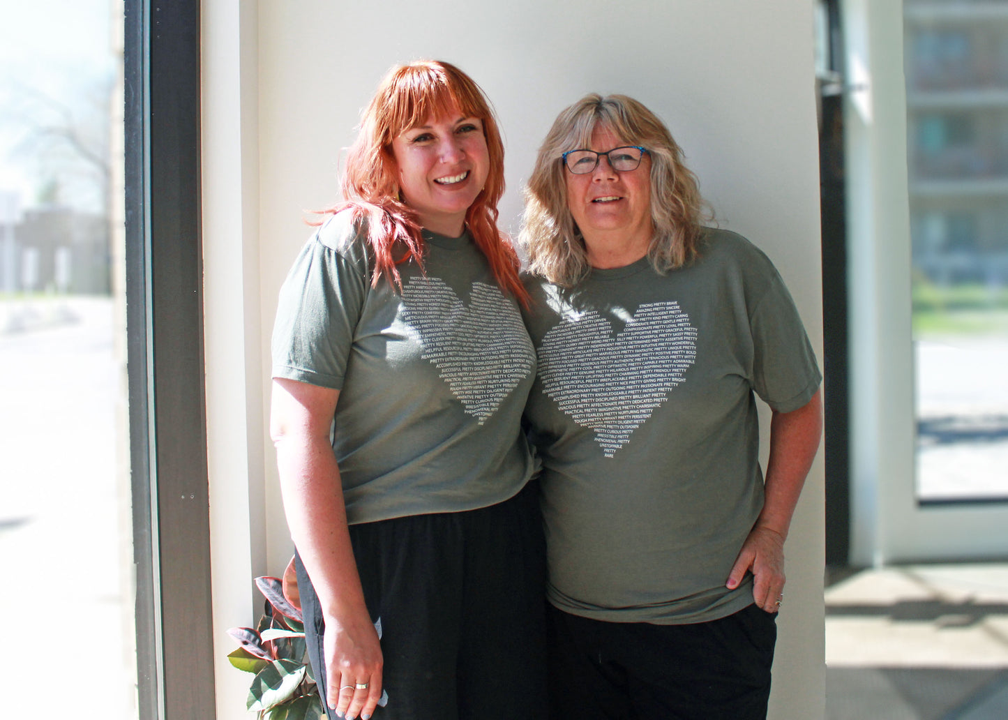 Pretty Project T-Shirt -Sage Green