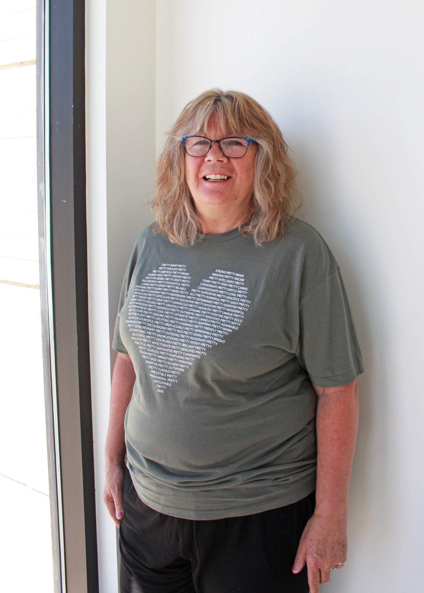 Pretty Project T-Shirt -Sage Green