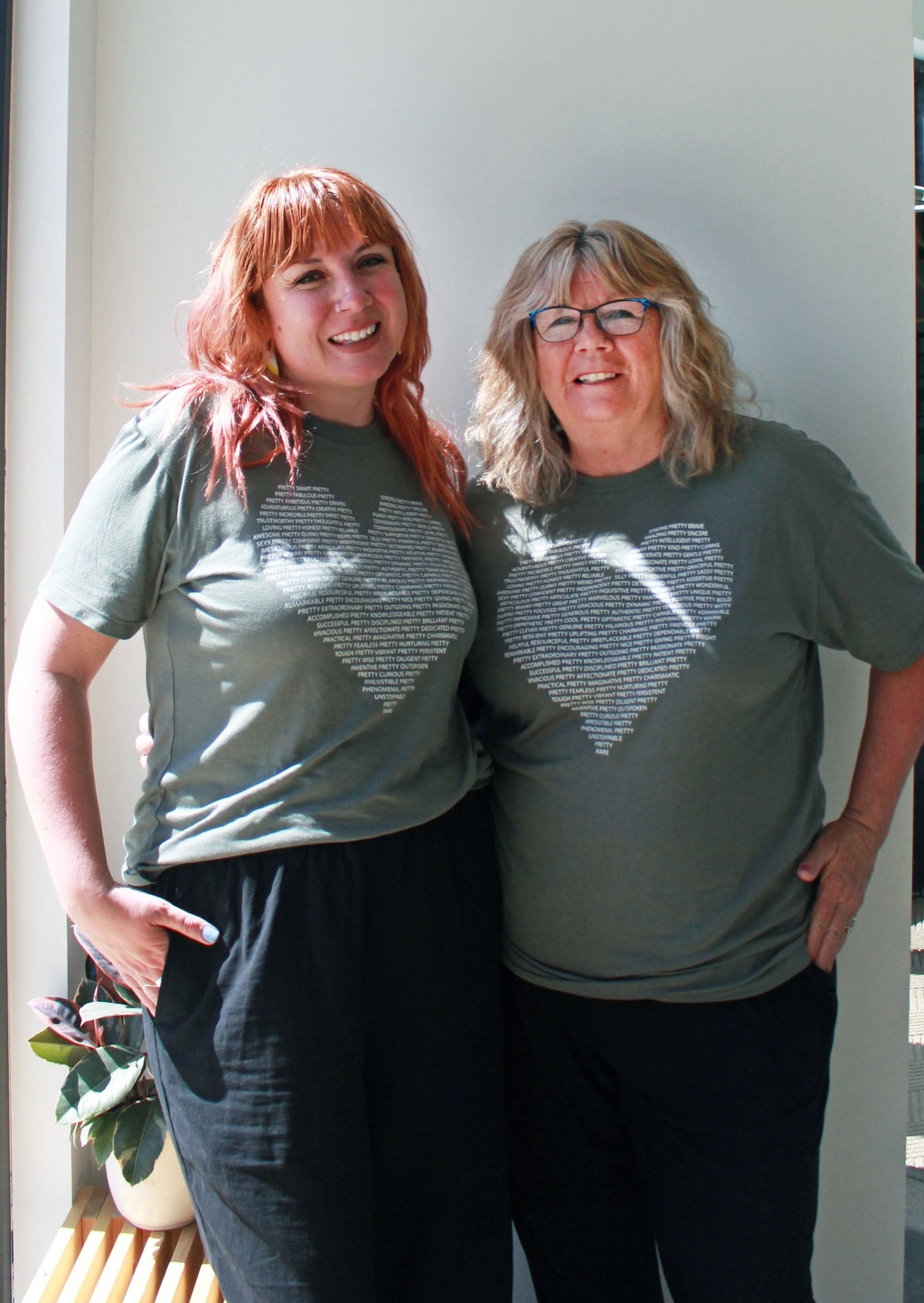 Pretty Project T-Shirt -Sage Green