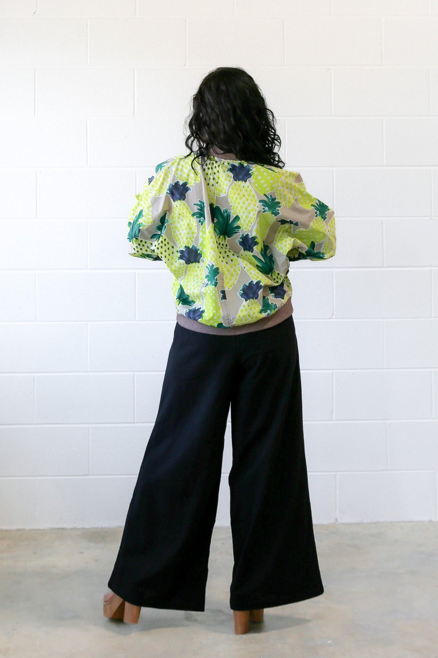 Tanis Bomber Jacket -Pineapple - B