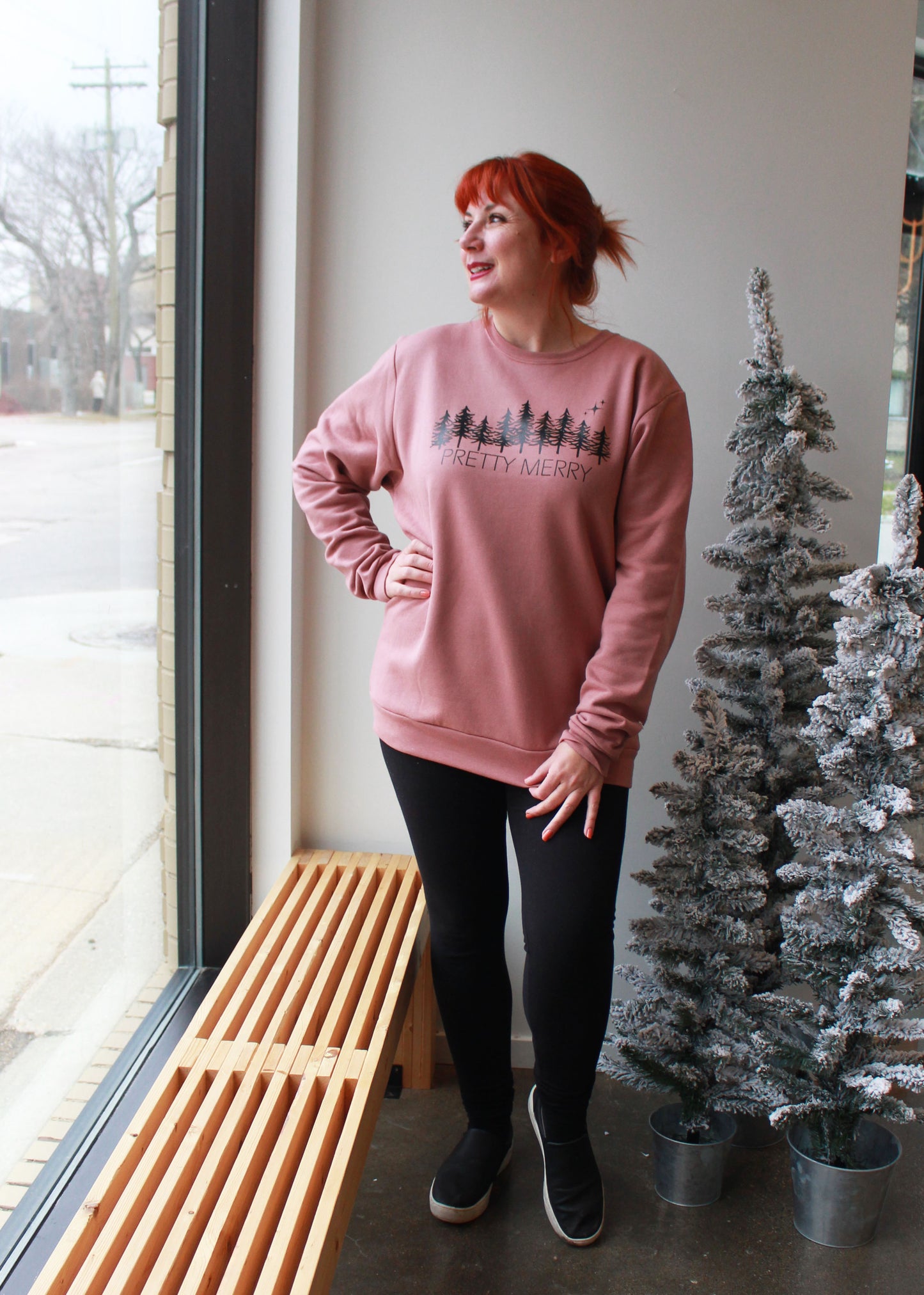 Pretty Project Sweatshirt -PRETTY MERRY