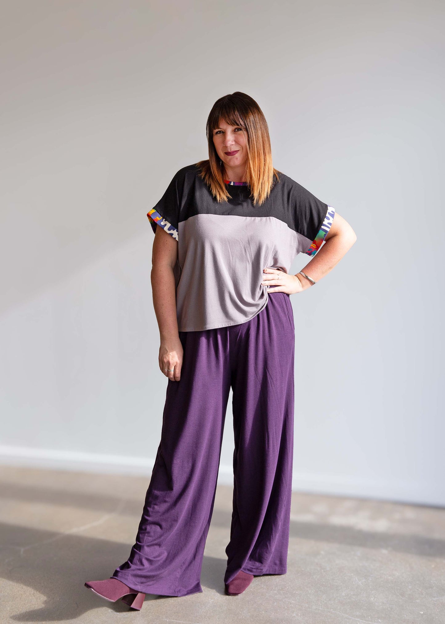 Janice Colour Blocked Top