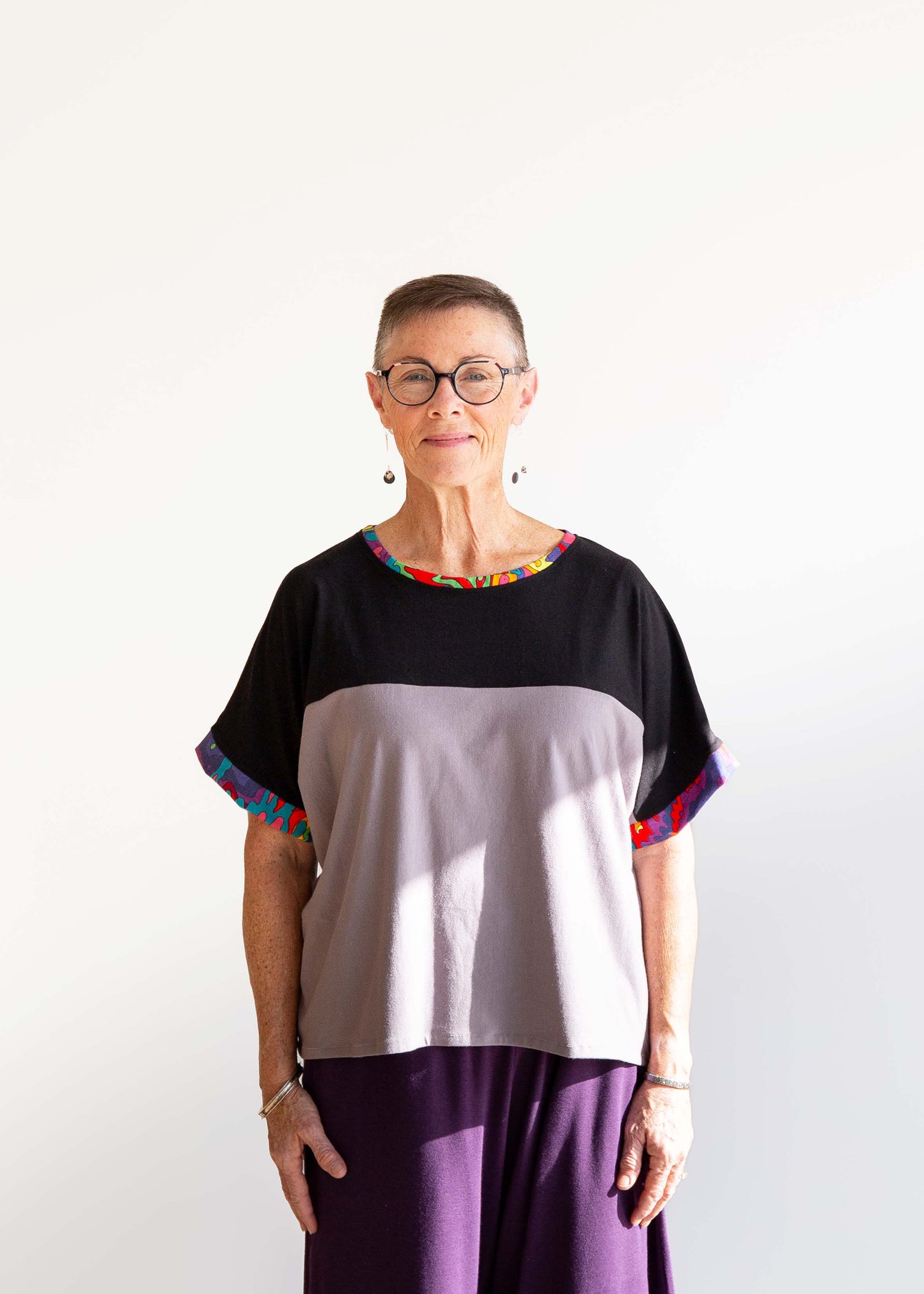 Janice Colour Blocked Top