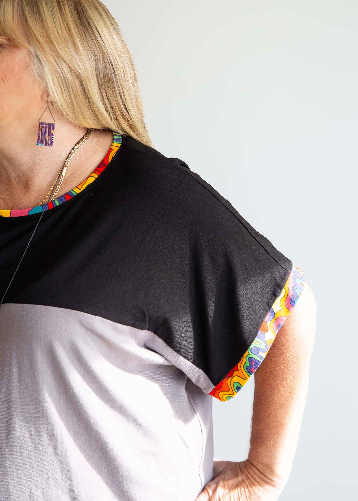 Janice Colour Blocked Top