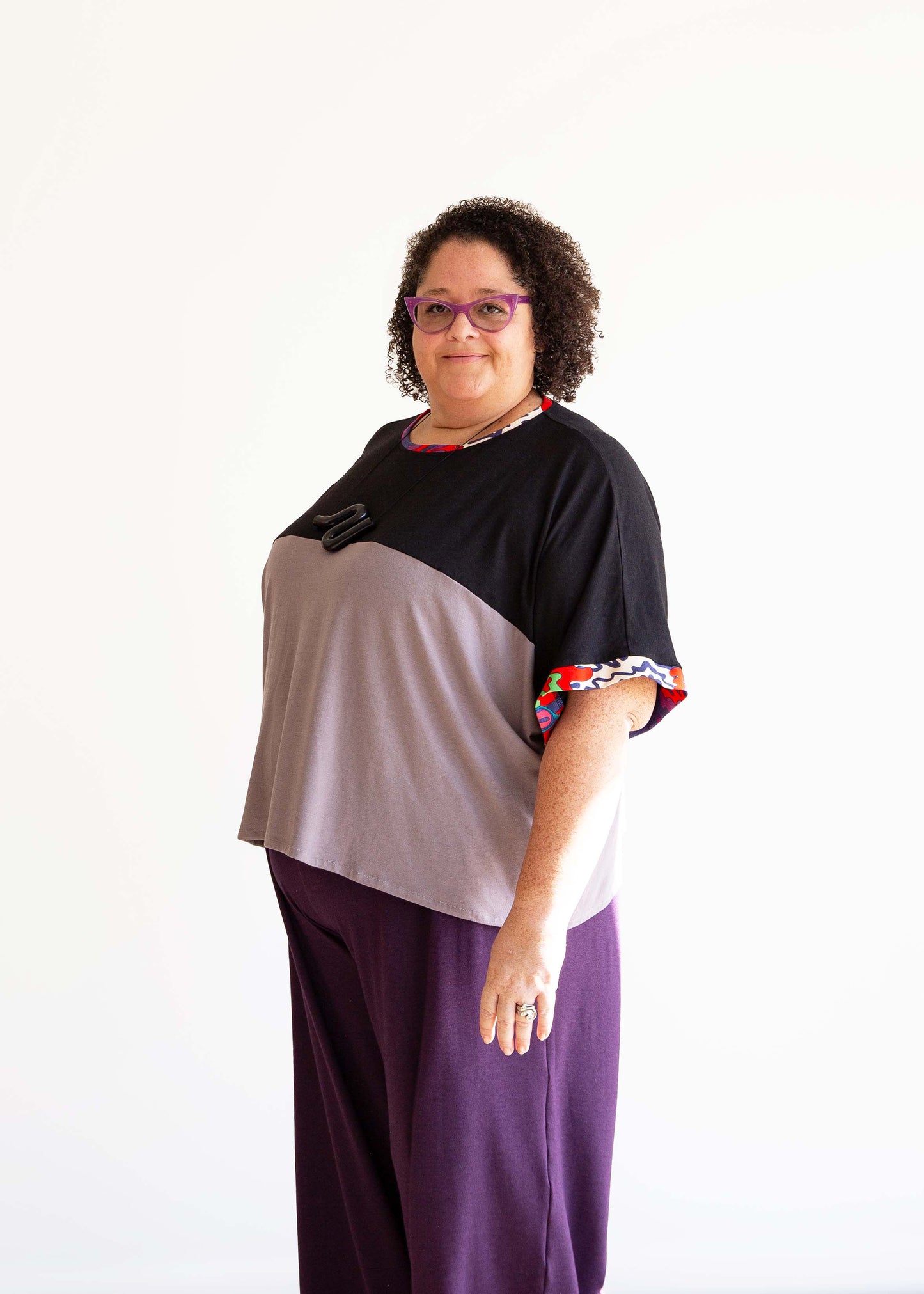 Janice Colour Blocked Top