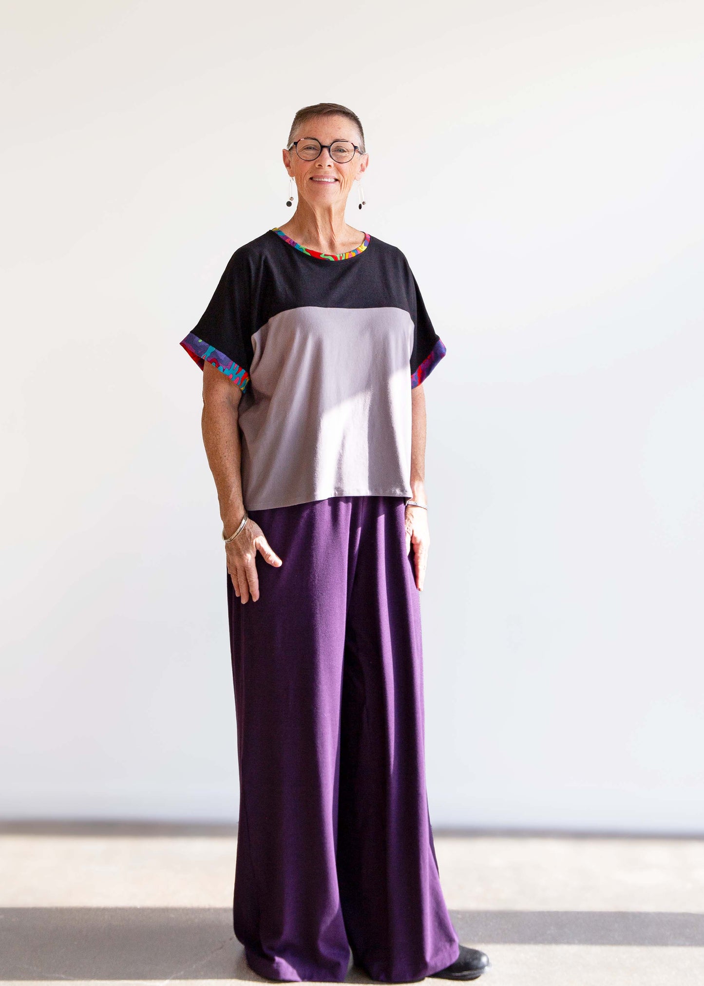 Janice Colour Blocked Top