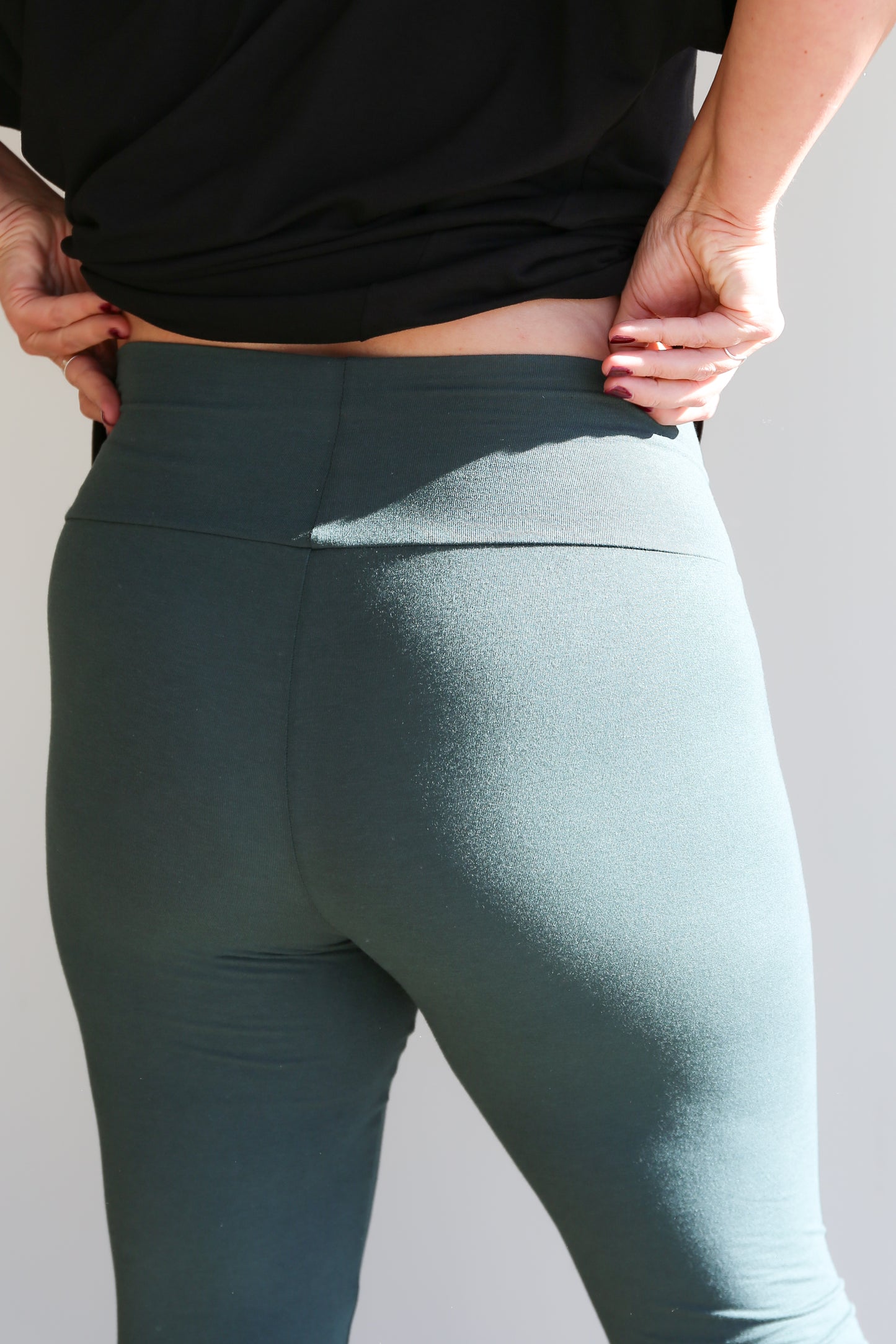 Lily Leggings -Full Length -Pine