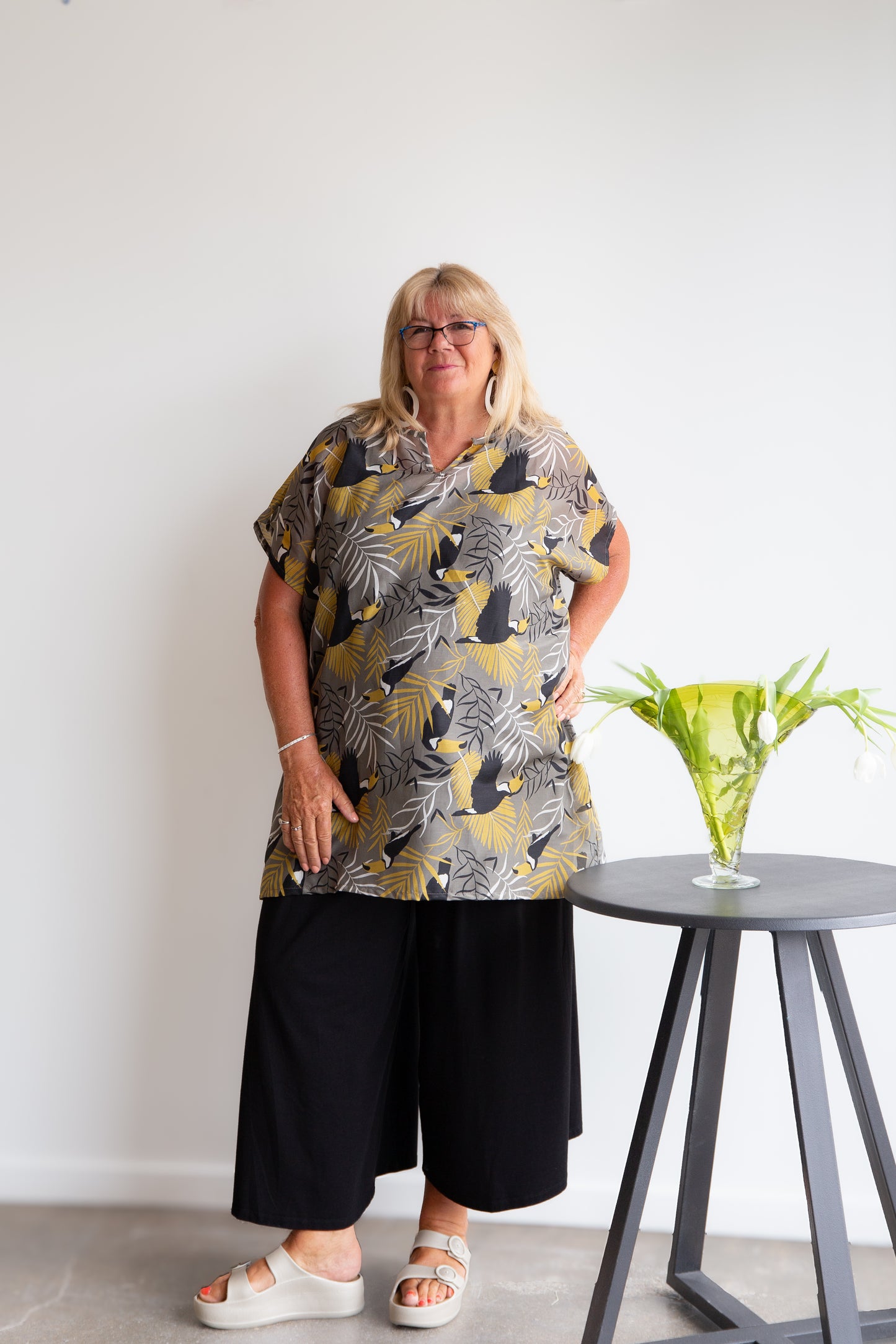 Sam Tunic -Toucan Print