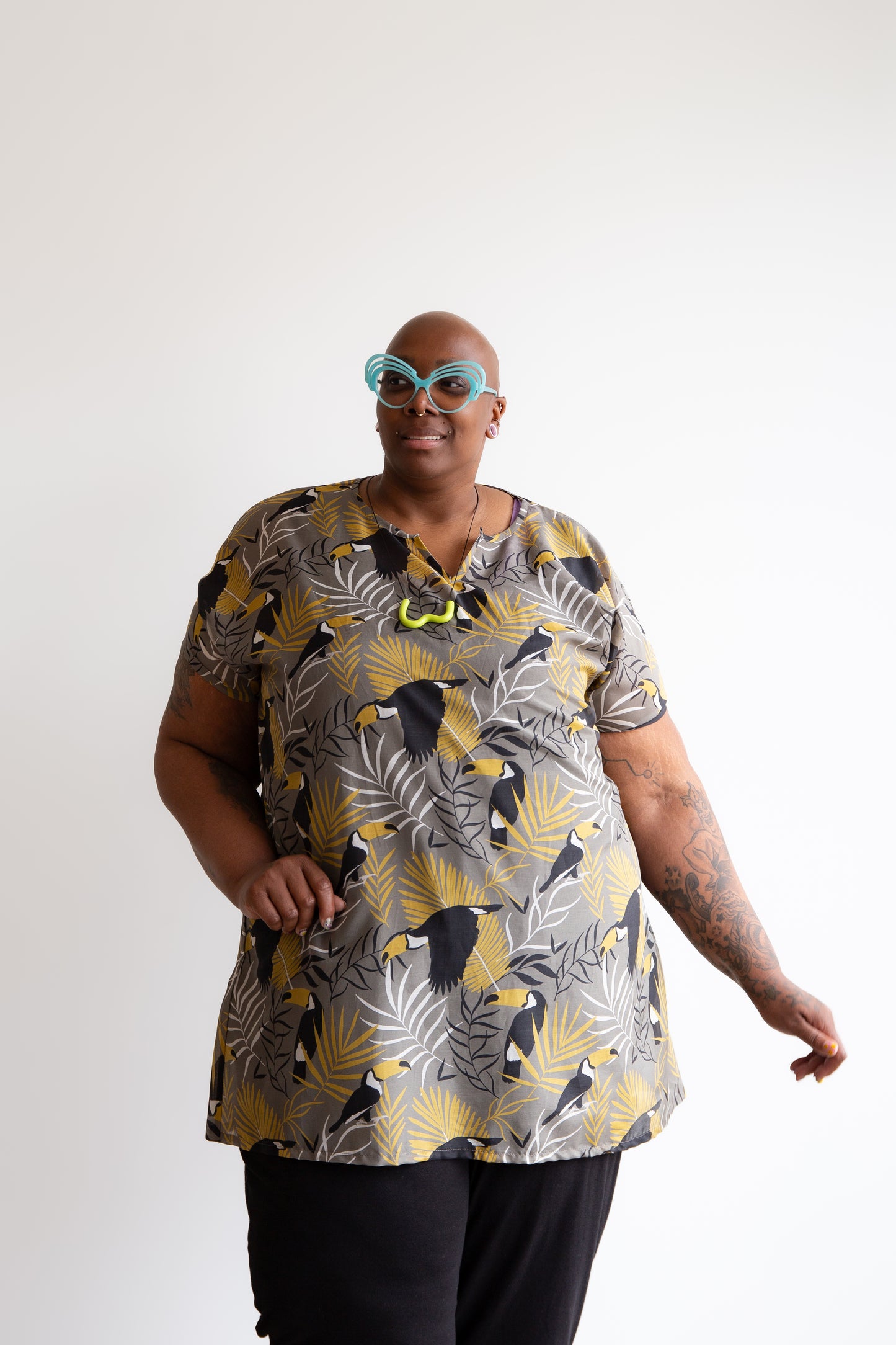 Sam Tunic -Toucan Print