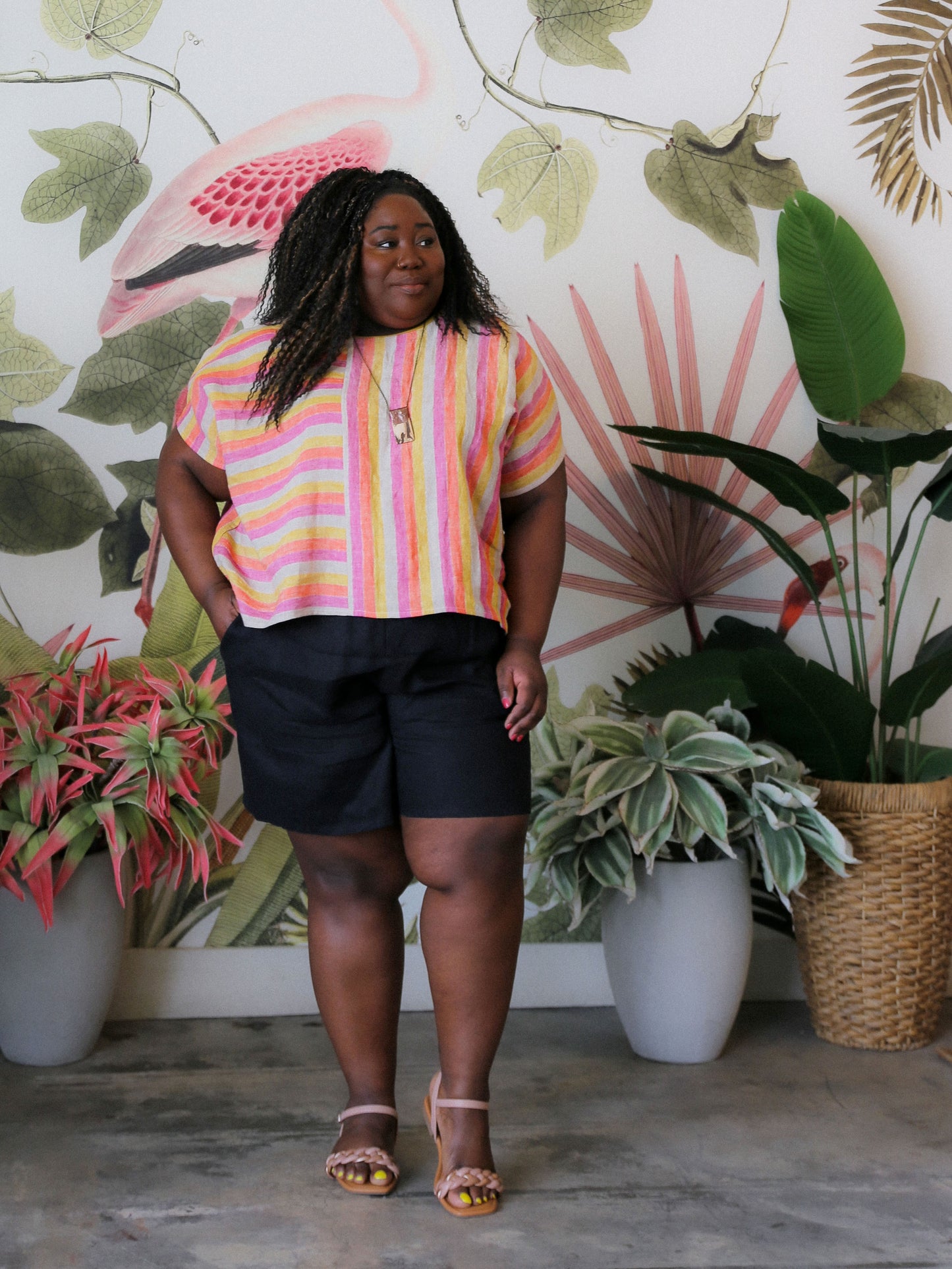 Tricia Linen Top