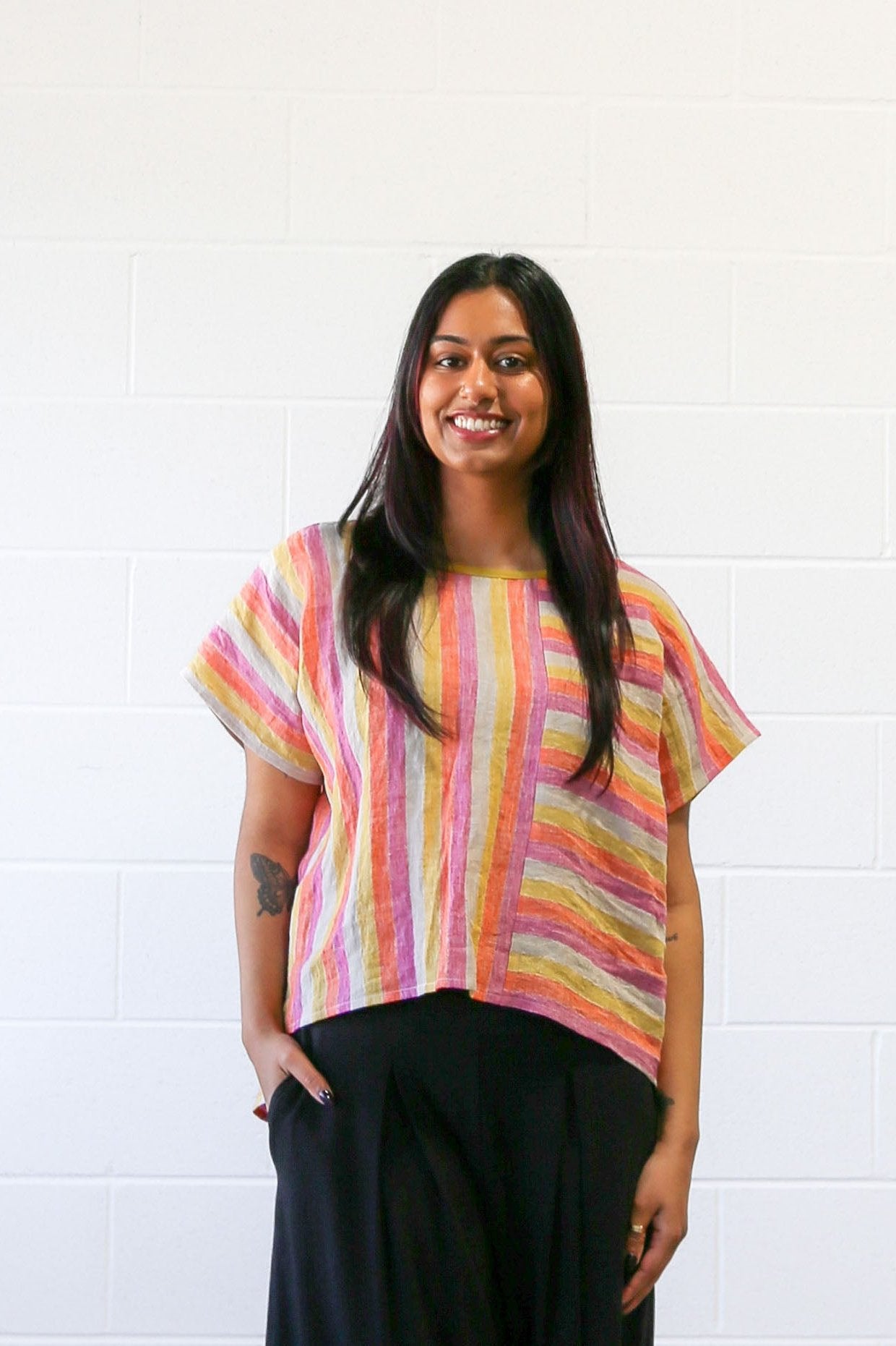 Tricia Linen Top
