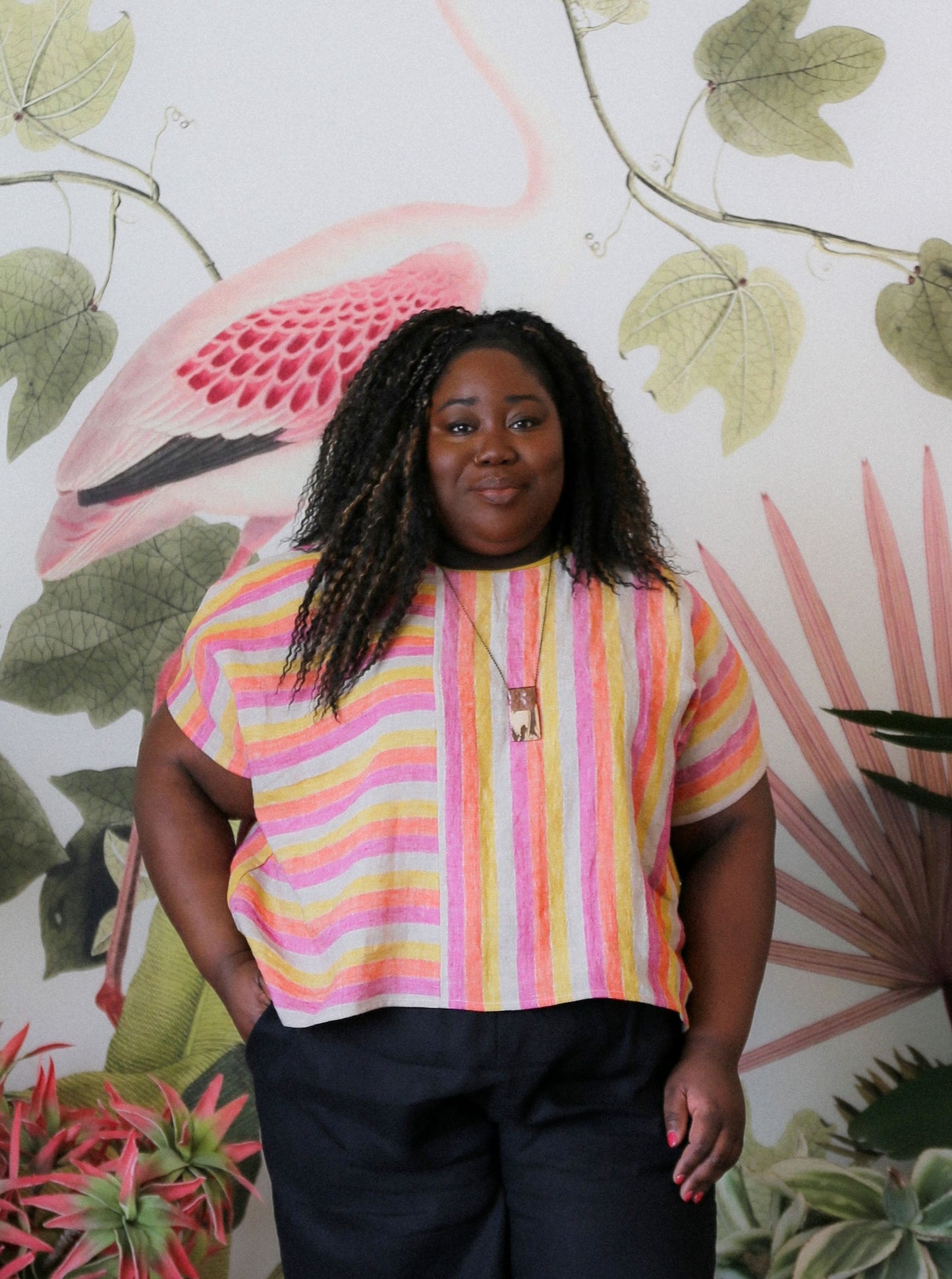 Tricia Linen Top