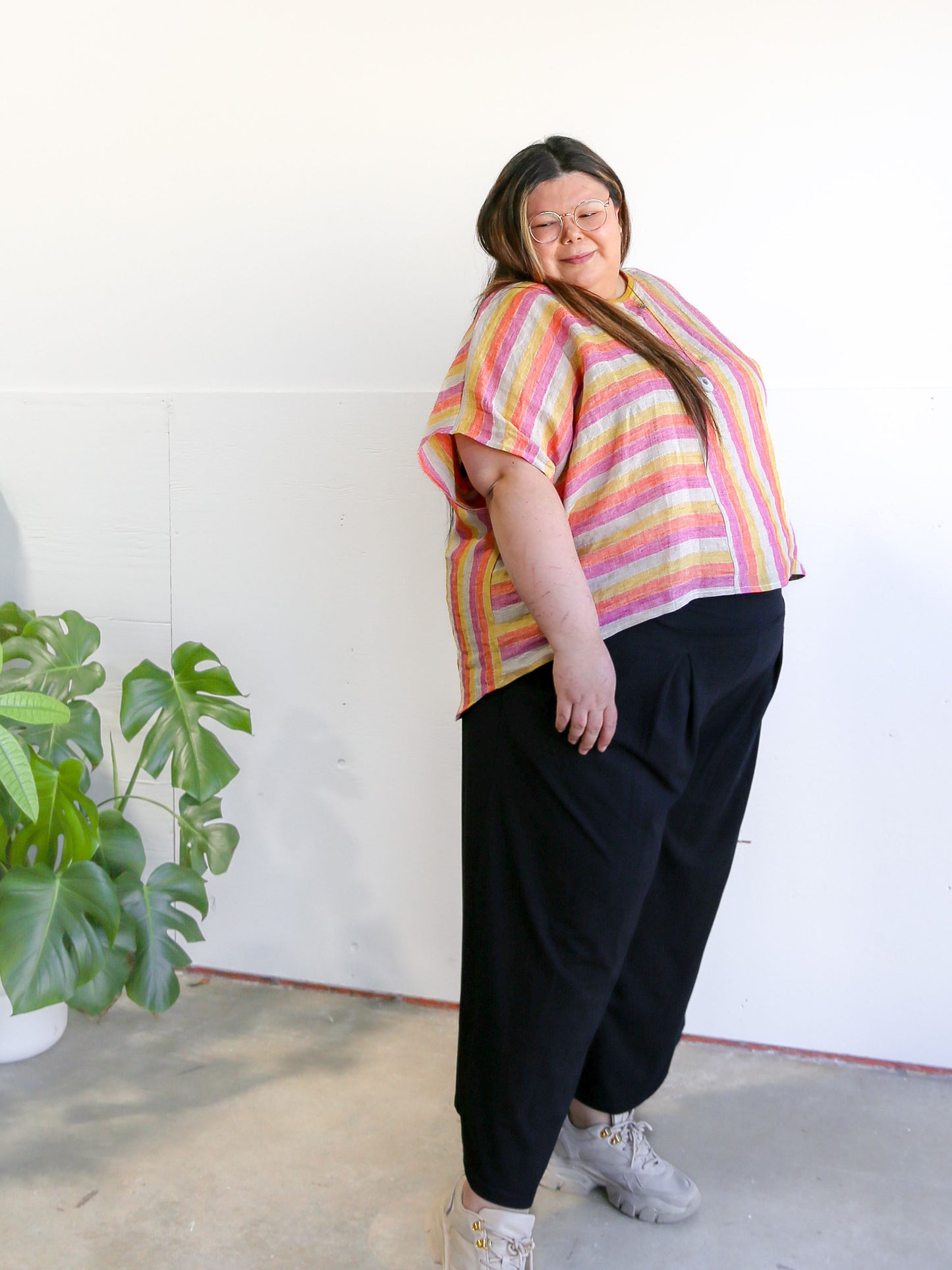 Tricia Linen Top