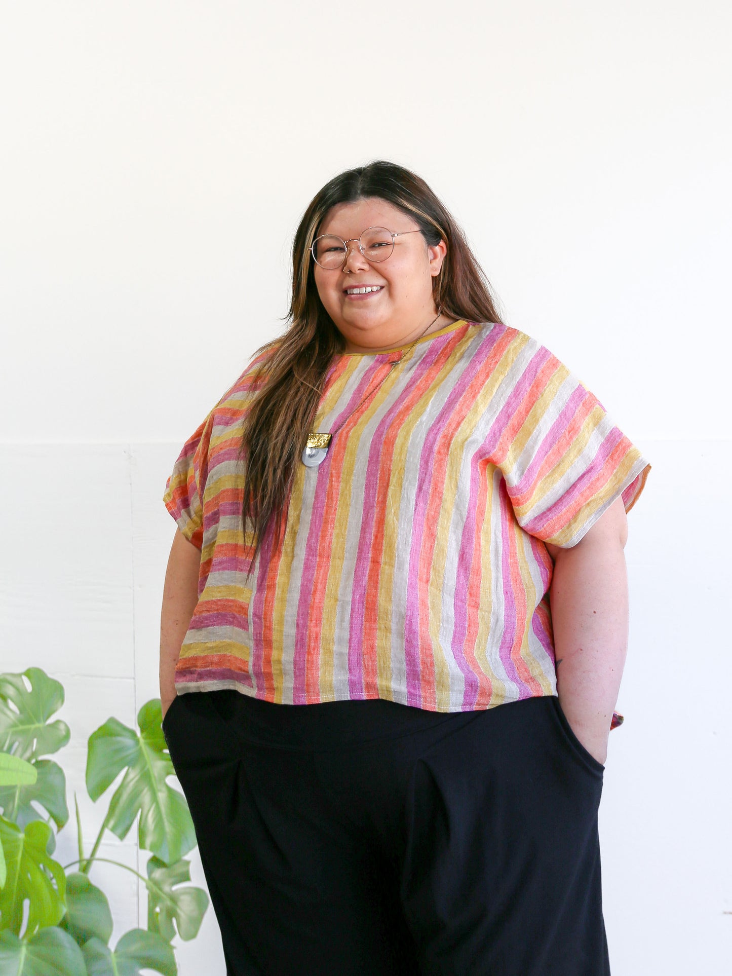 Tricia Linen Top