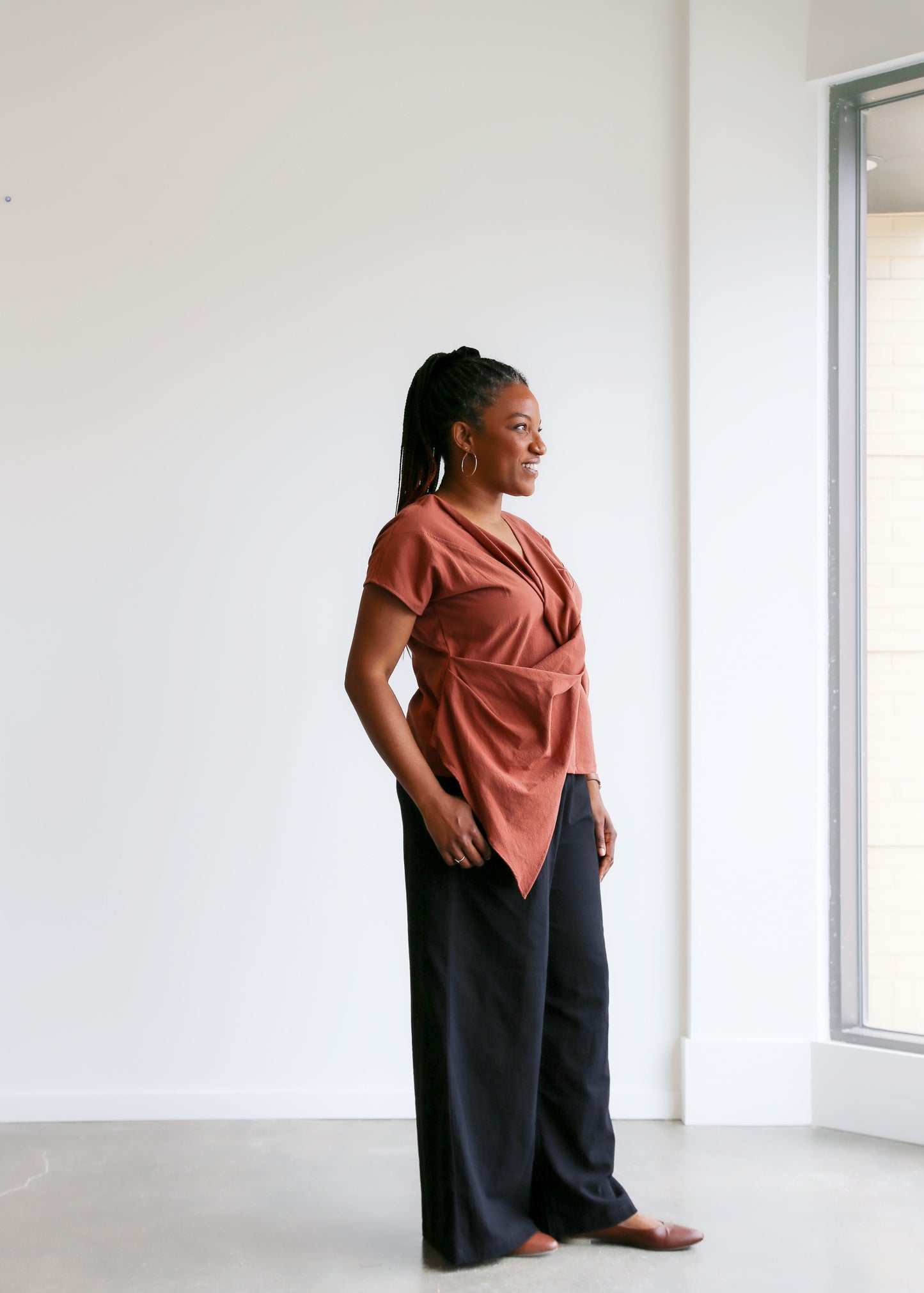 Mira Reversible Twist Top