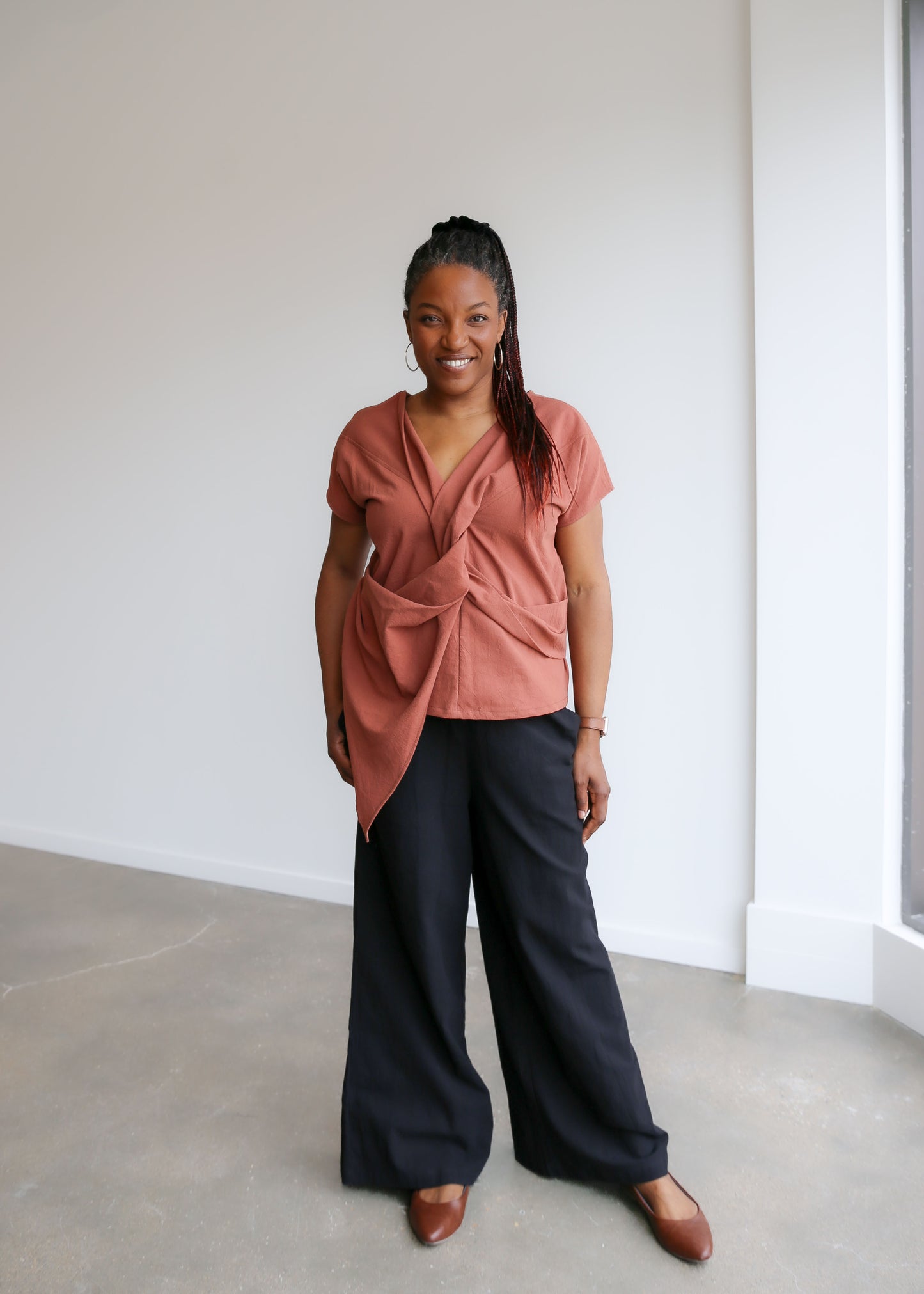 Mira Reversible Twist Top