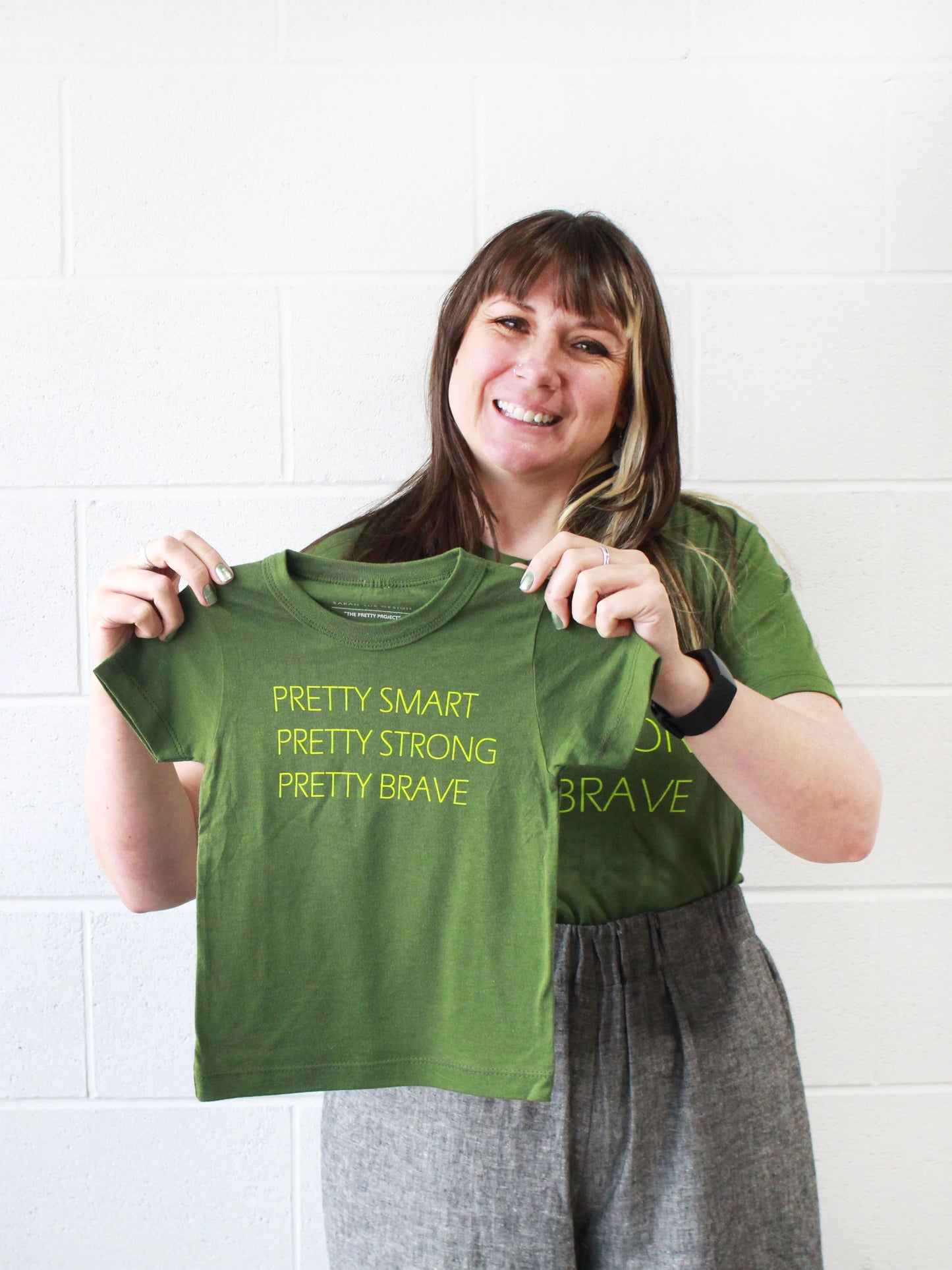 Pretty Project T-Shirt Original -Green - *Child/Youth