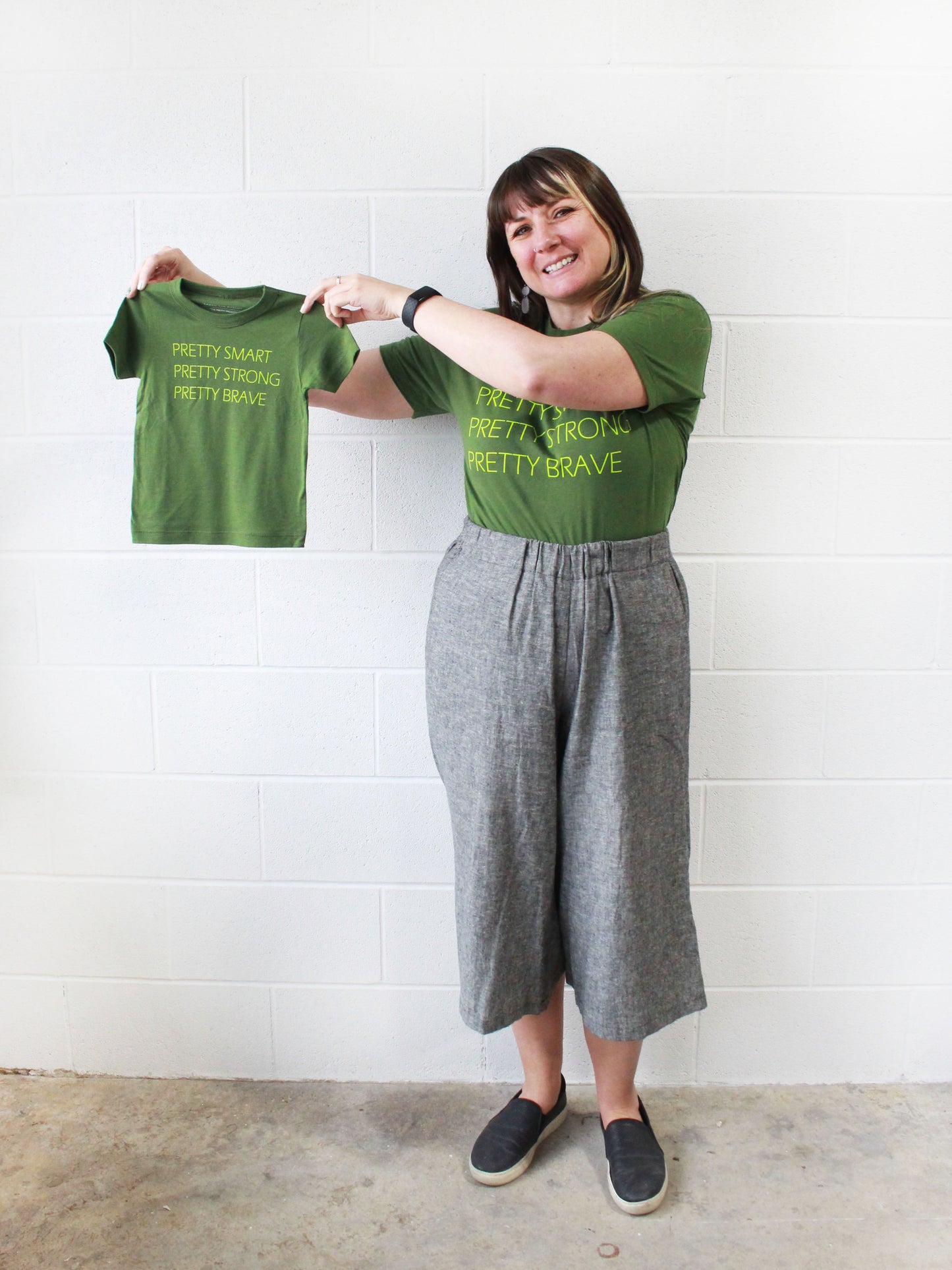 Pretty Project T-Shirt Original -Green - *Child/Youth