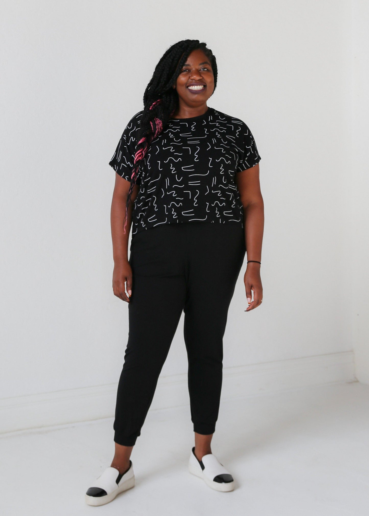 Dressy Joggers -Black -XS & S