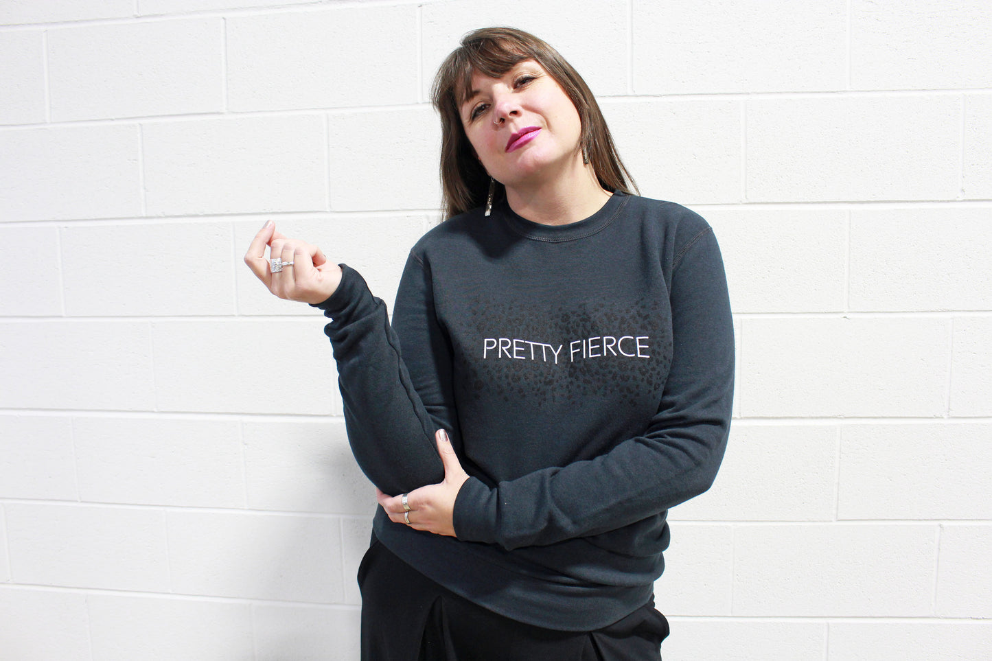 Pretty Project Sweatshirt -Fierce -XS