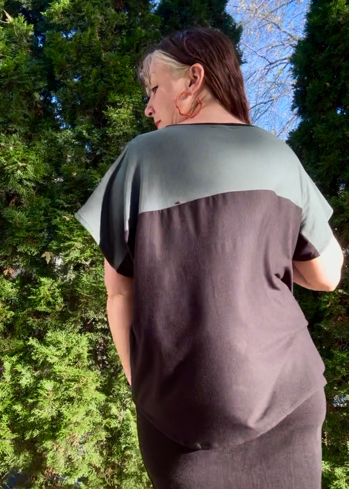 Zero Waste Nita Boxy Top -Fall