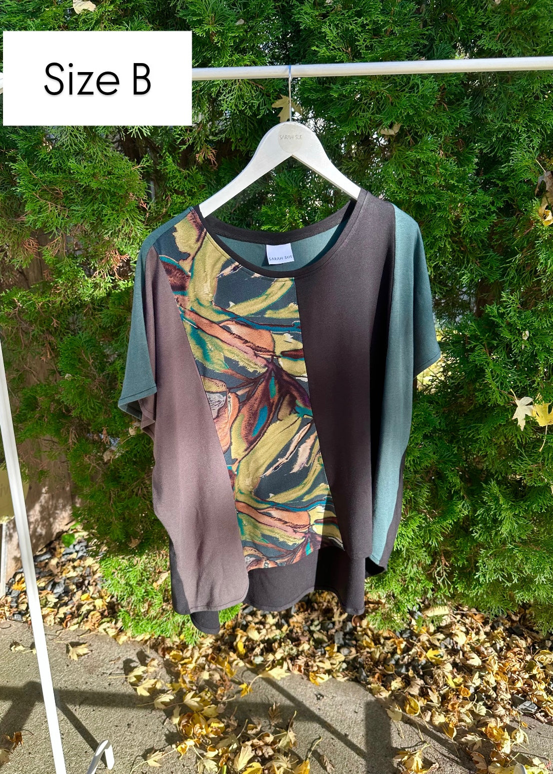 Zero Waste Nita Boxy Top -Fall