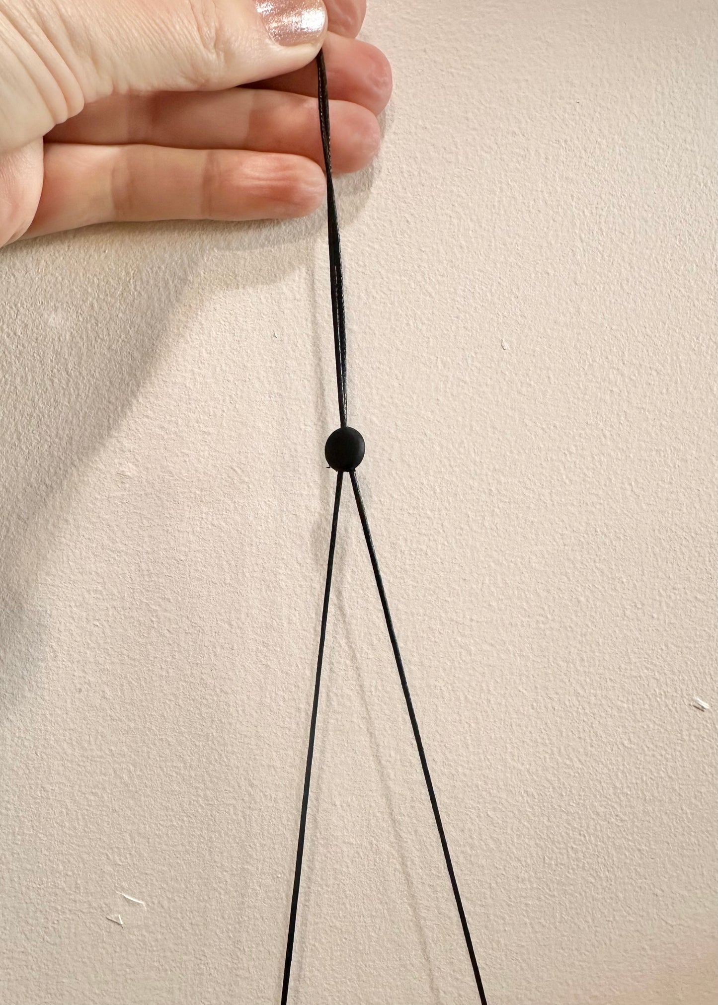 Bare-No-Tools -Roller Coaster Necklace -Black