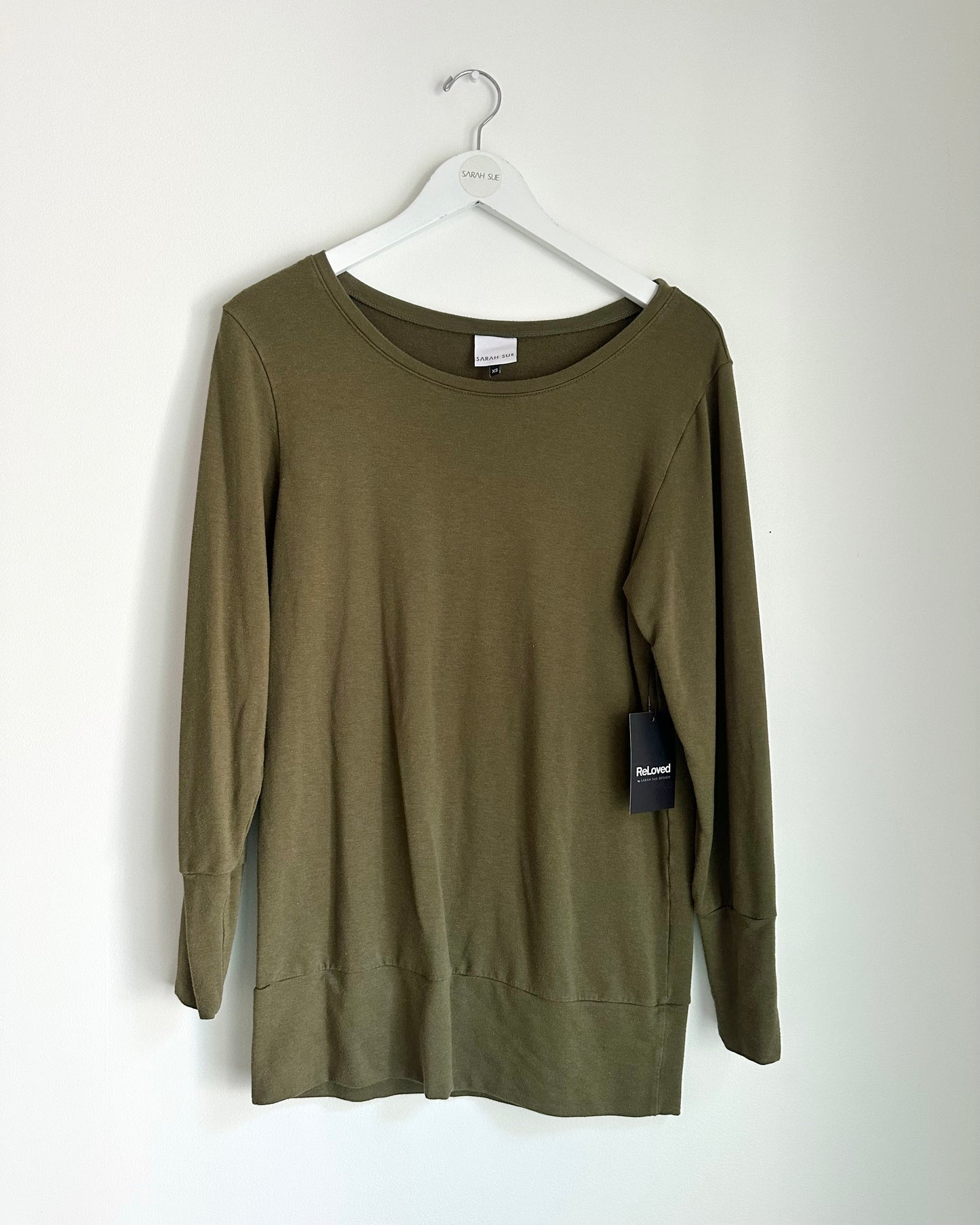 PreLoved -Melissa Long Sweater -Fern -XS