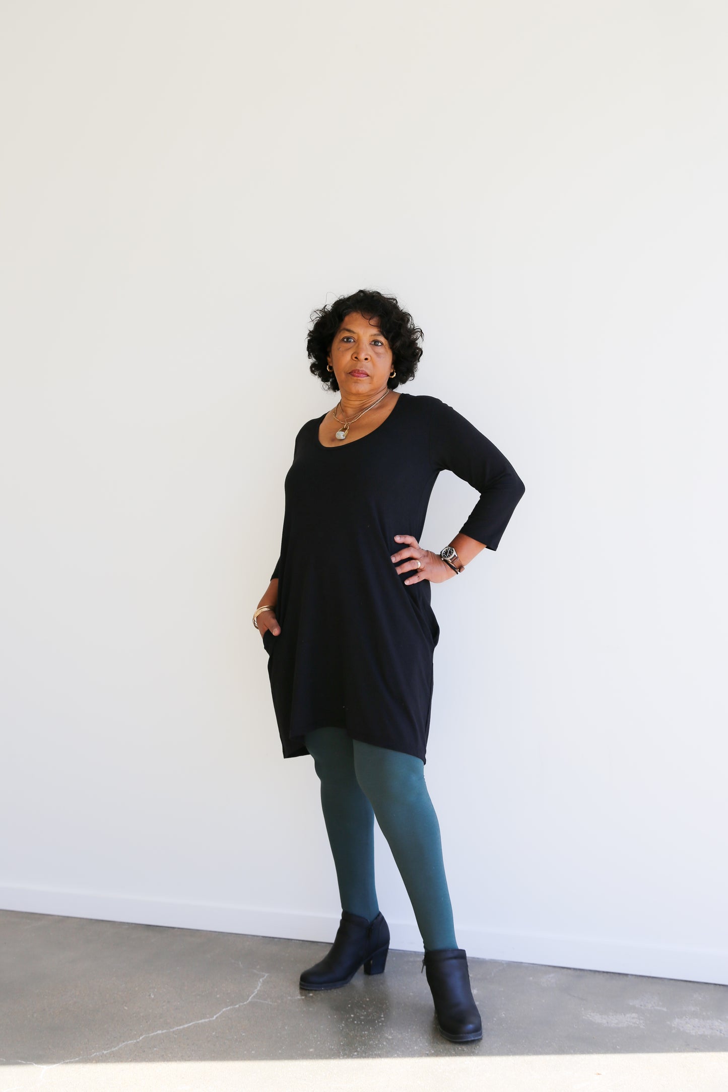 Tara Tunic /Dress -Black
