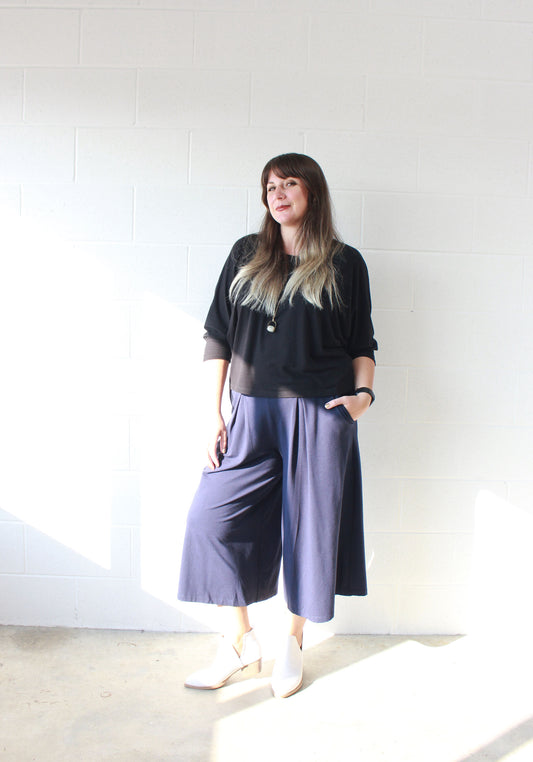 Previously Loved -Grace Pants -Navy -M