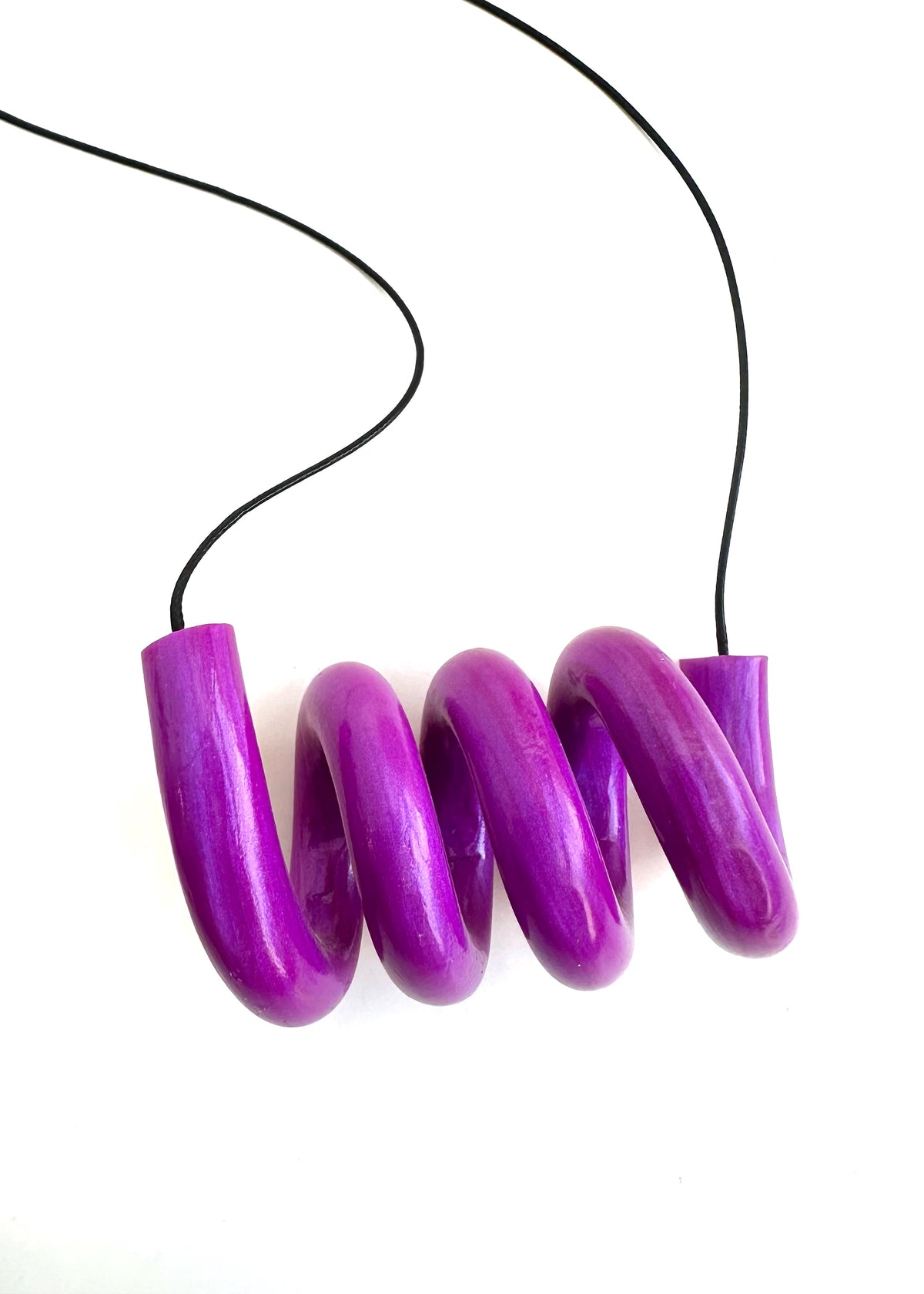 Bare-No-Tools -Telephone Necklace *Vibrant Magenta ￼