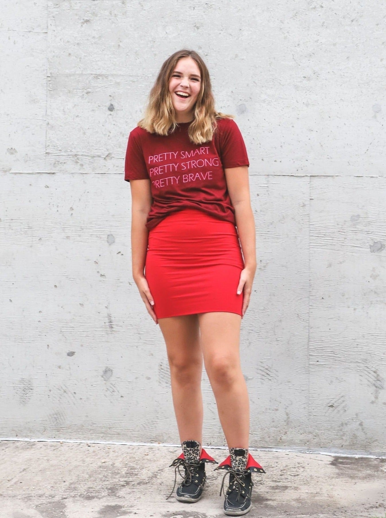 Doren Pegged Skirt -A