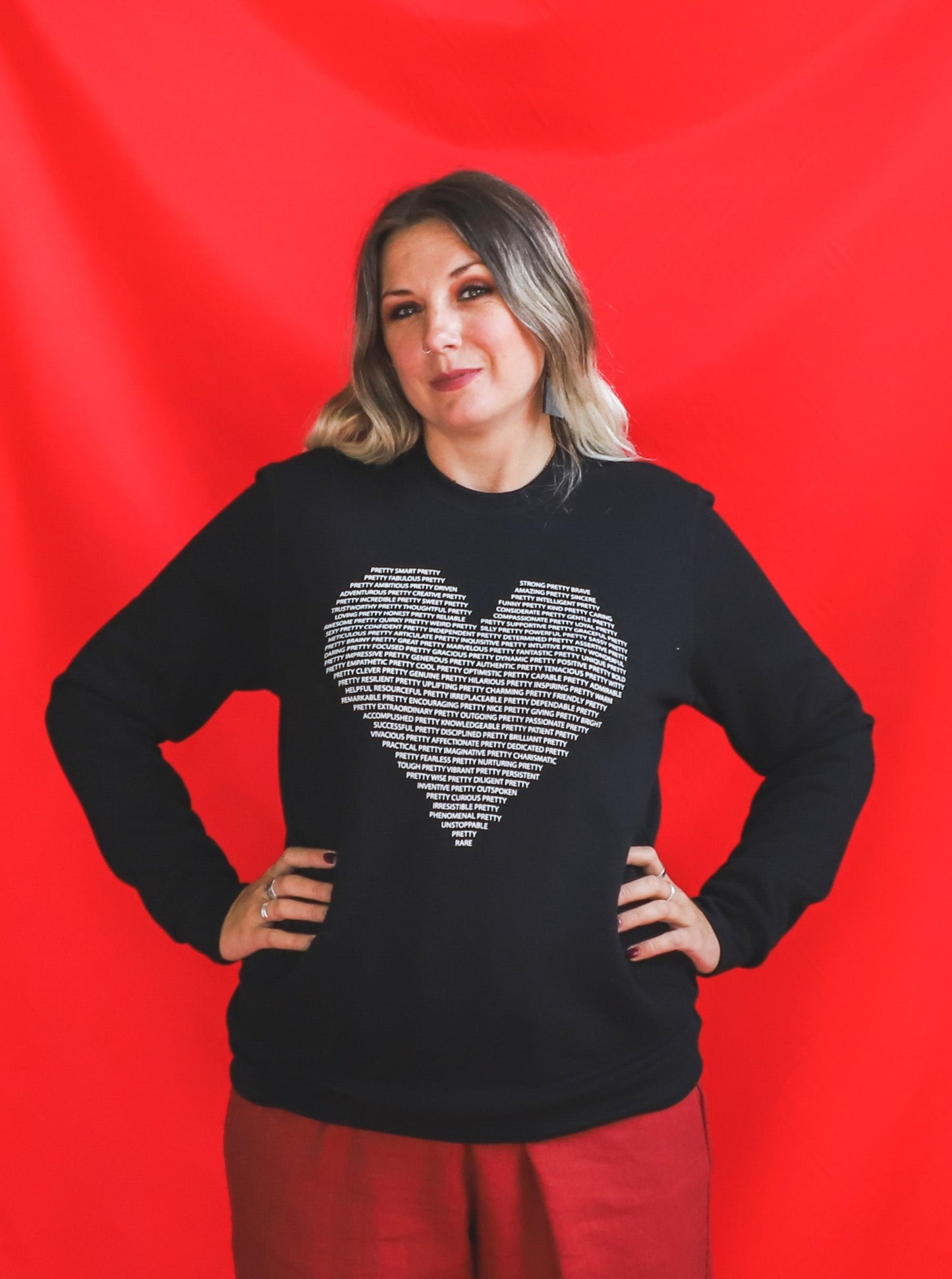 Pretty Project Sweatshirt -Heart