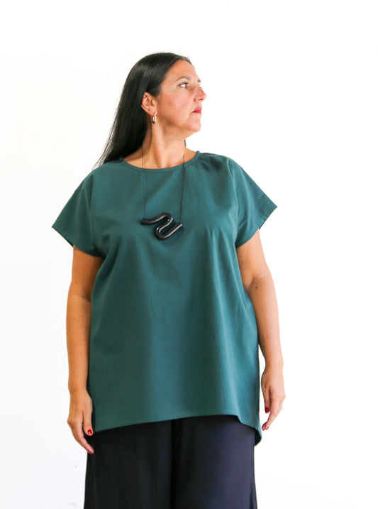 Sheila Tunic Top -Pine