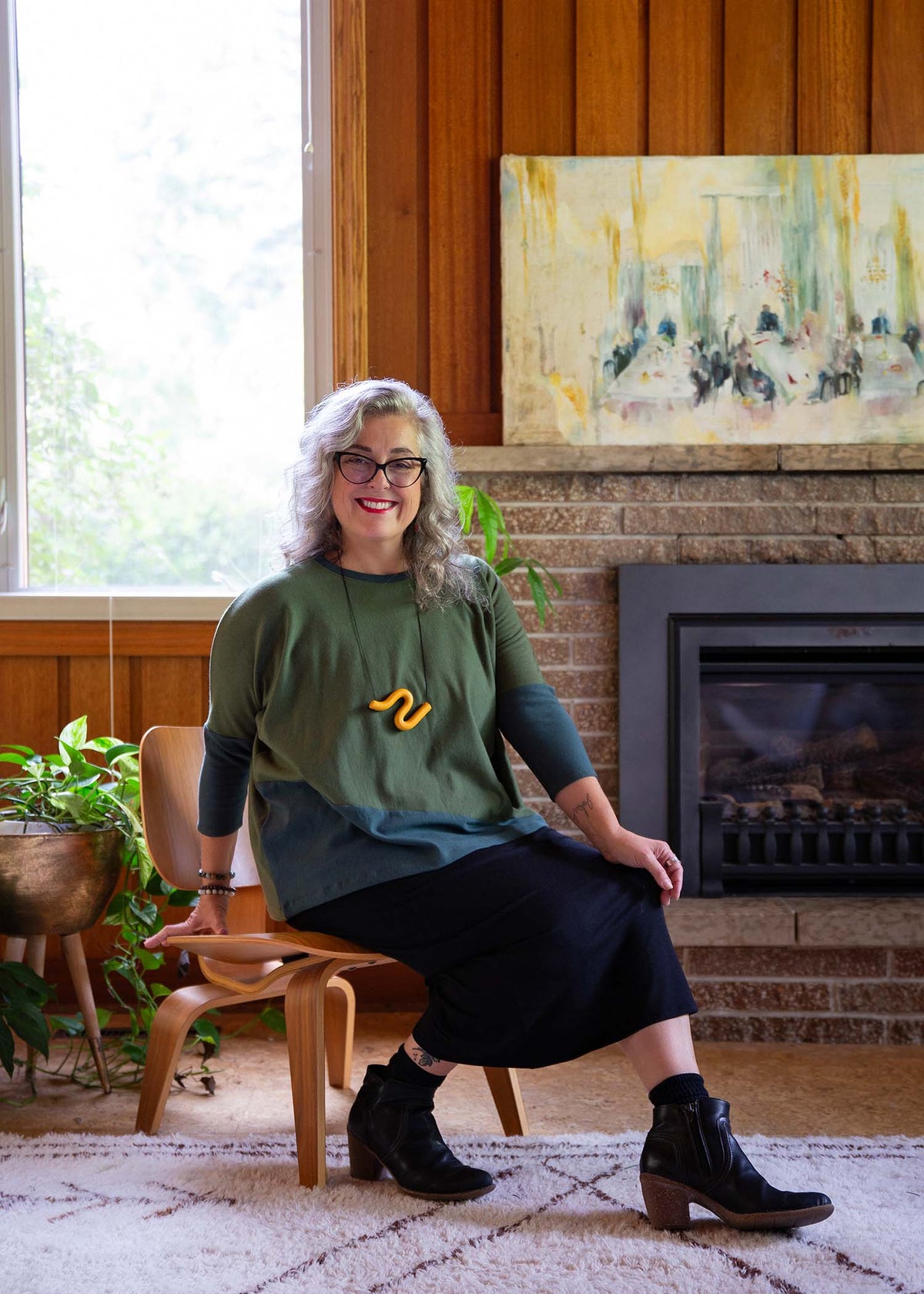 Elise Boxy Sweater -Zero Waste
